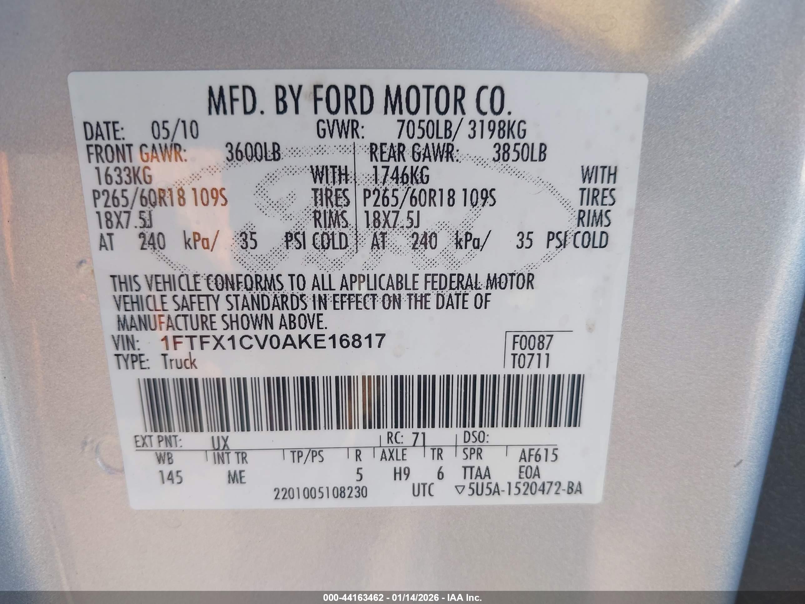 FORD F-150 image 9