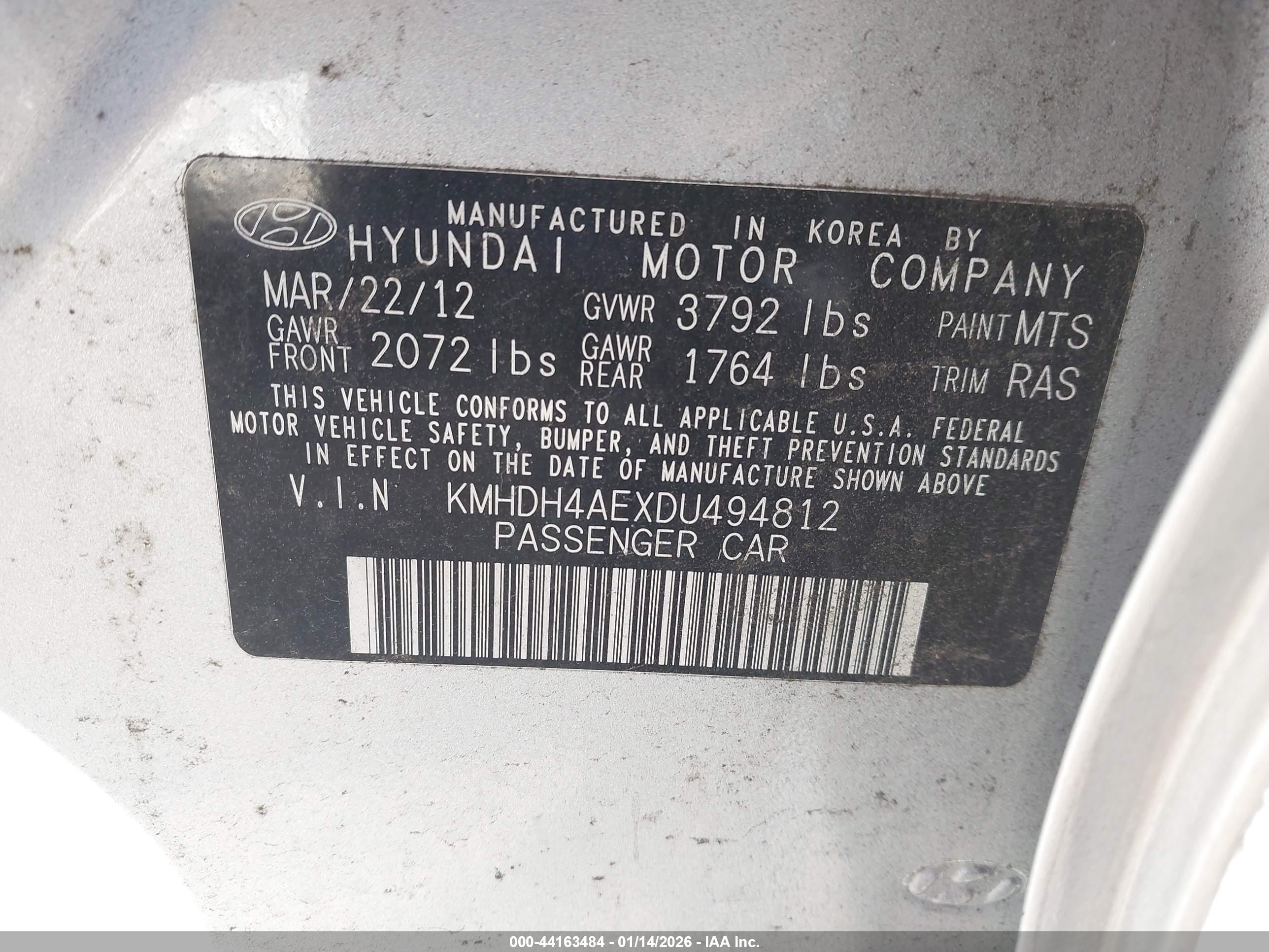 HYUNDAI ELANTRA image 9
