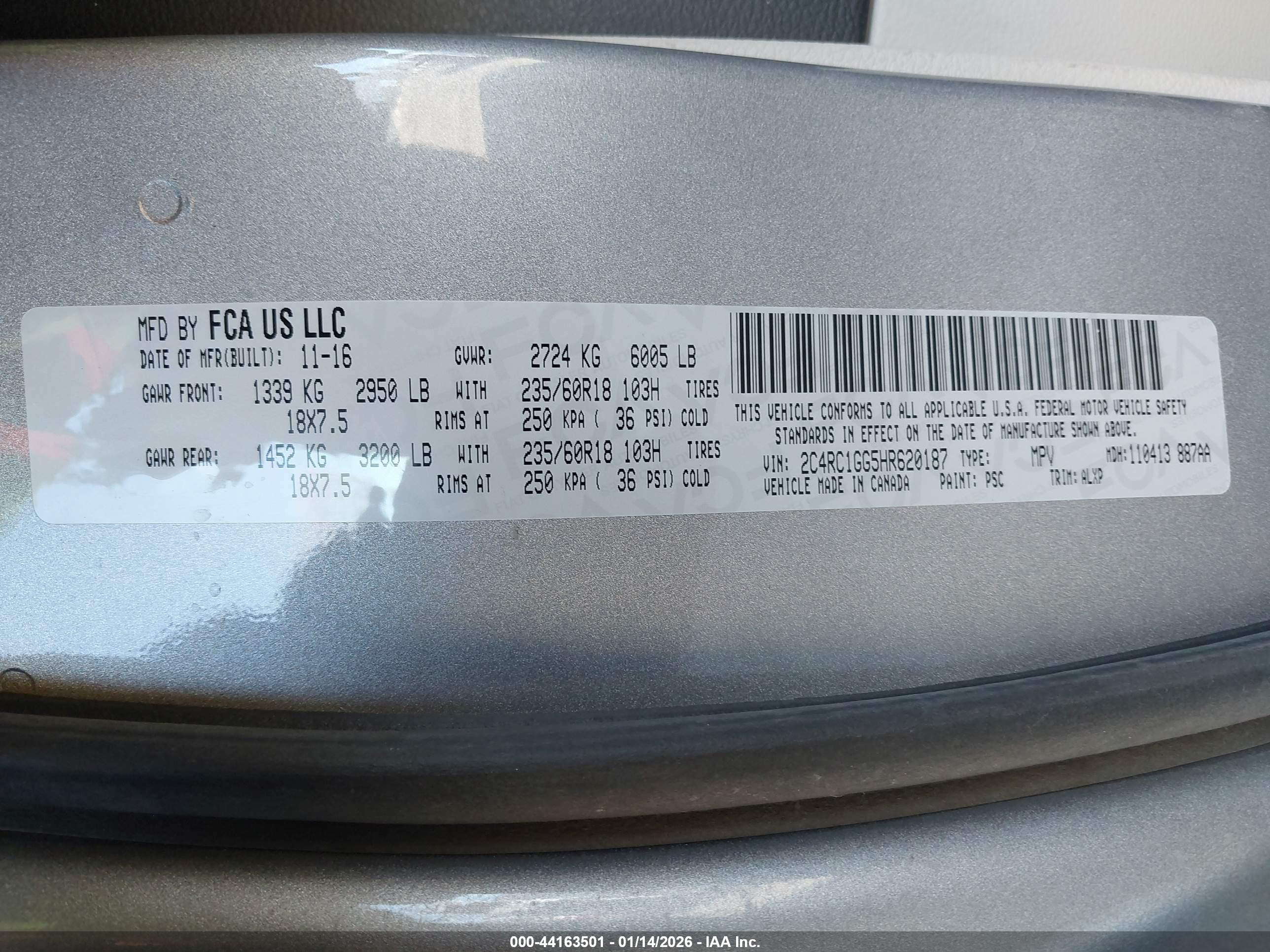 CHRYSLER PACIFICA image 9