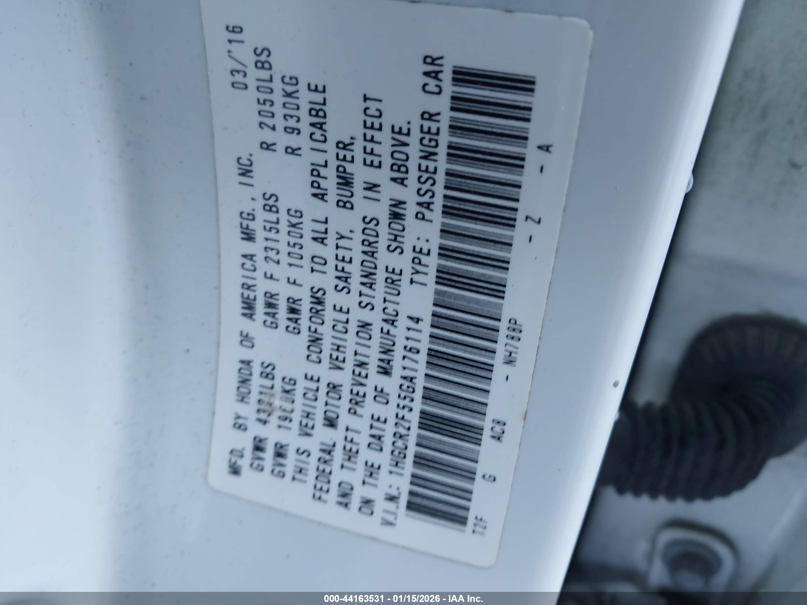 HONDA ACCORD image 9