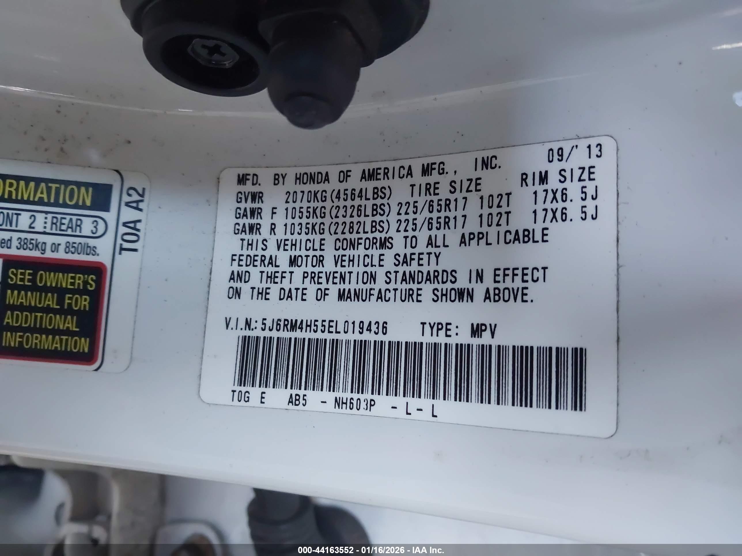 HONDA CR-V image 9