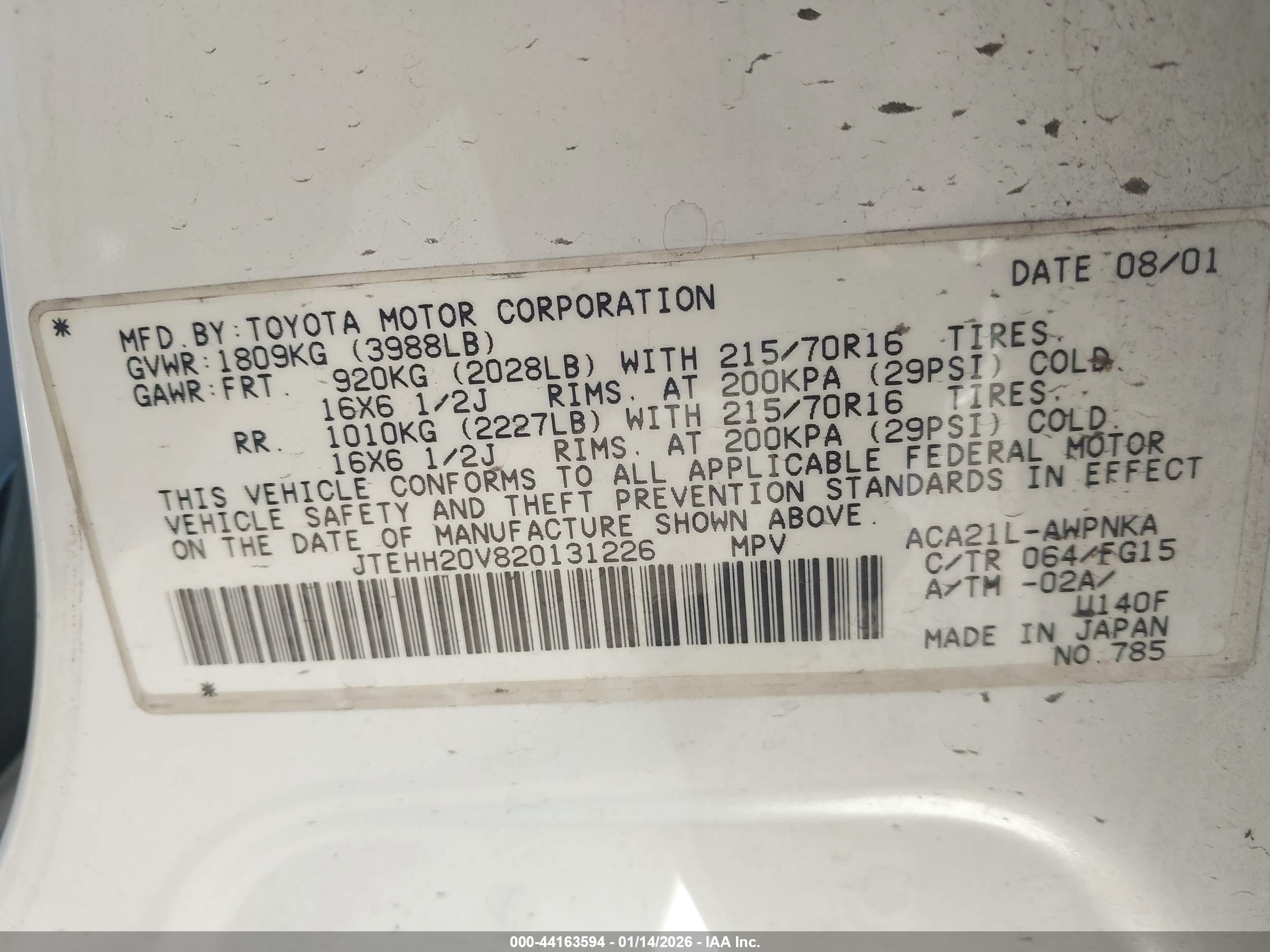 TOYOTA RAV4 image 9