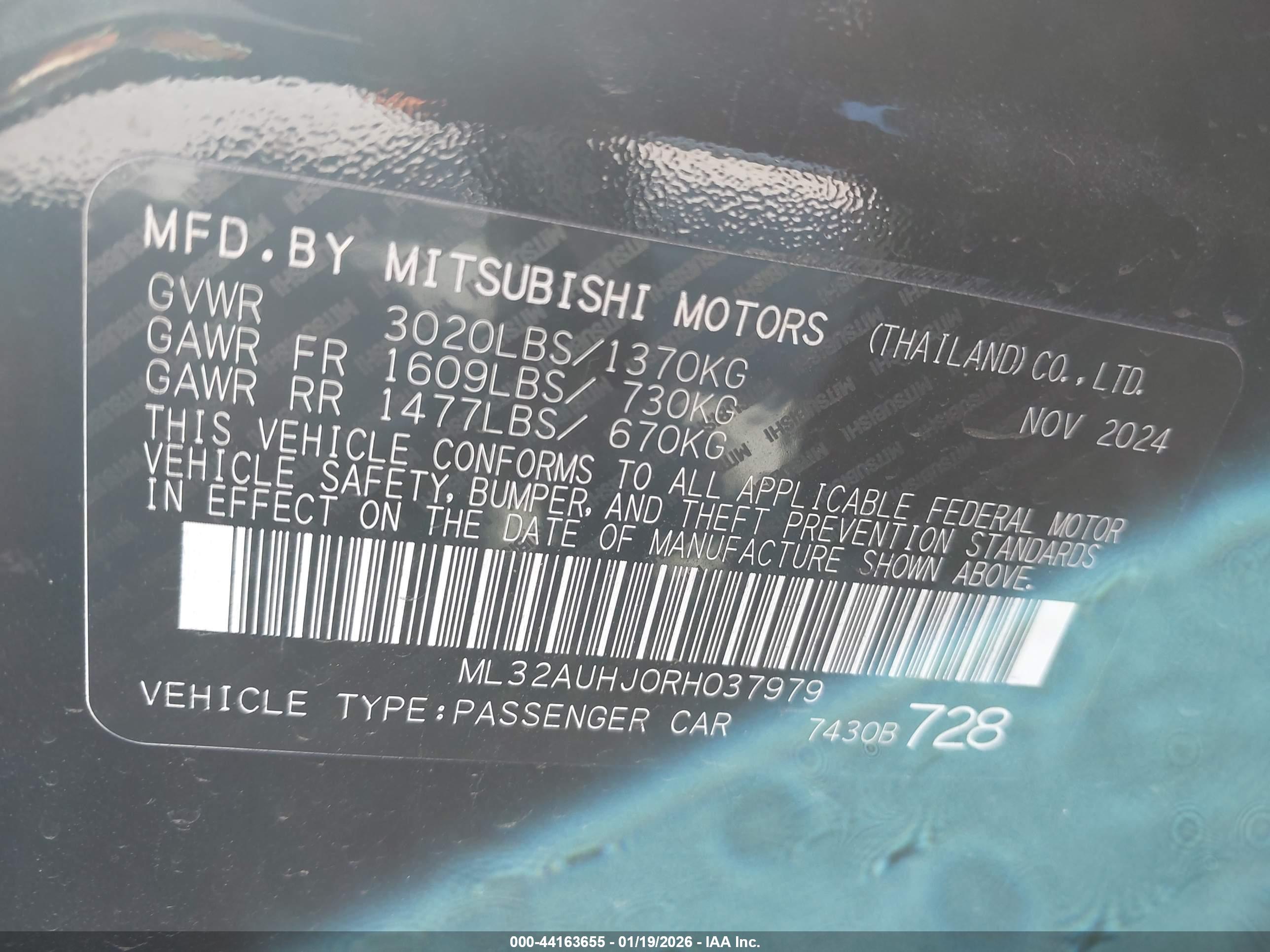 MITSUBISHI MIRAGE image 9