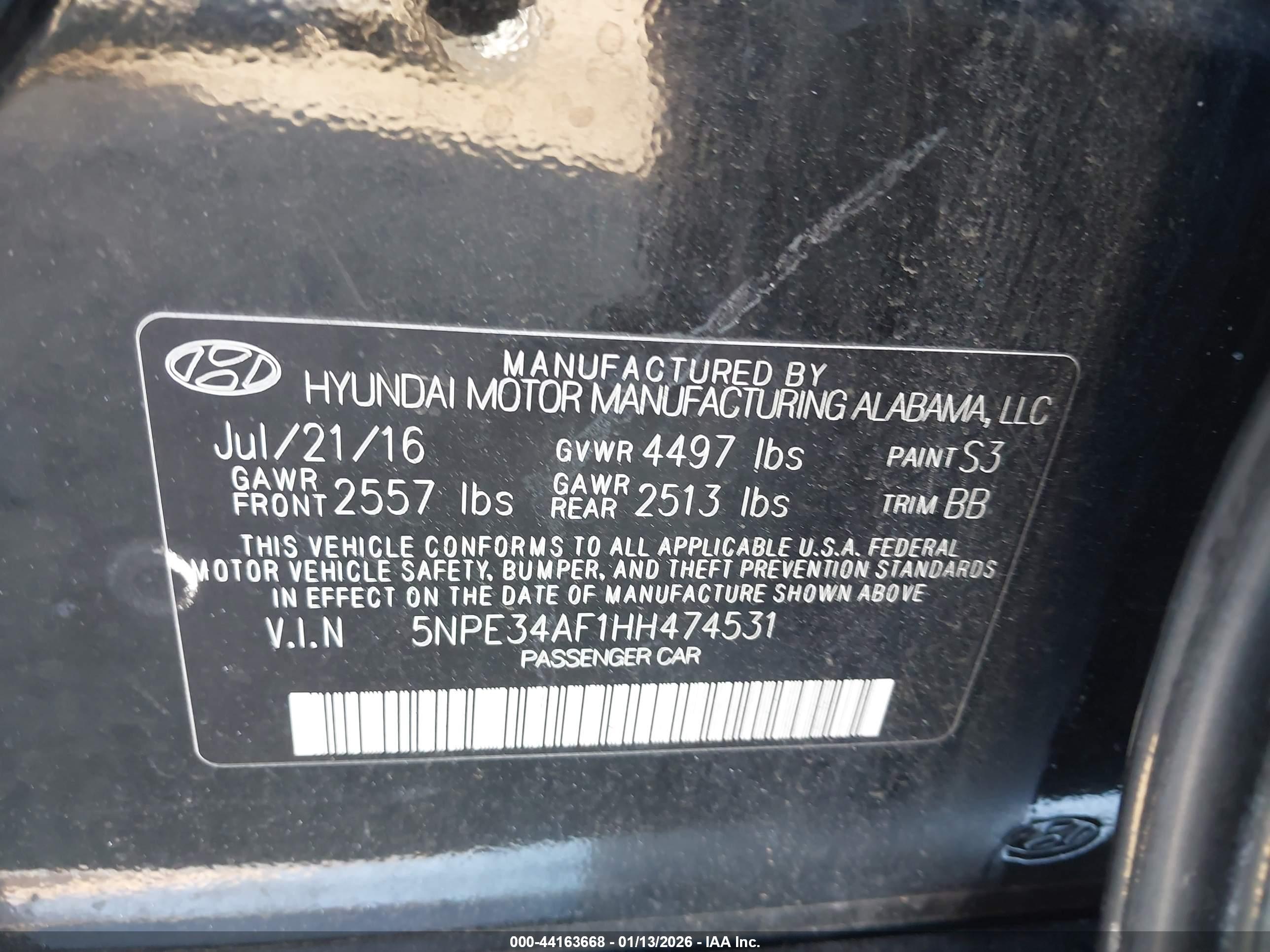 HYUNDAI SONATA image 9