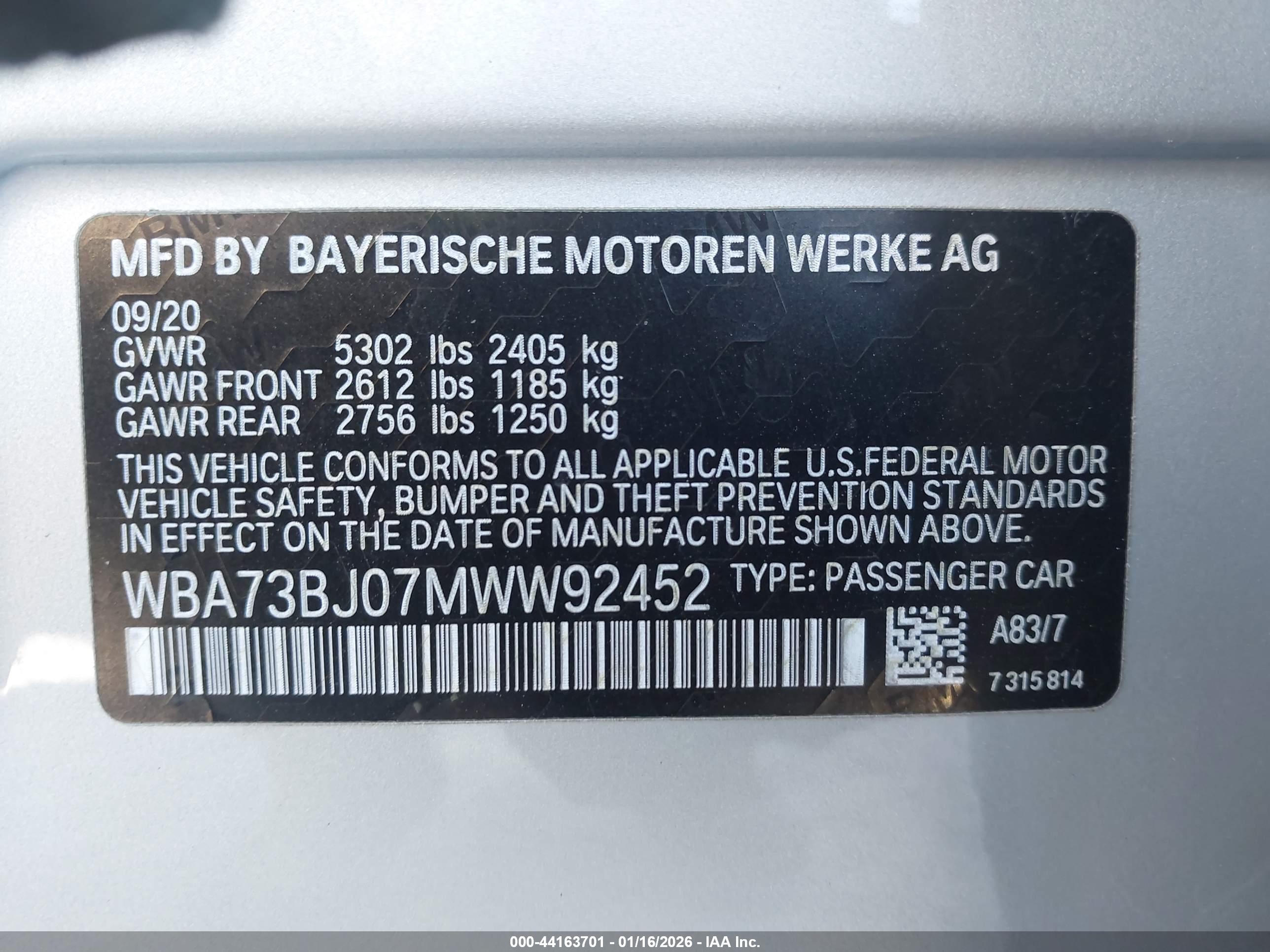 BMW 540I image 9