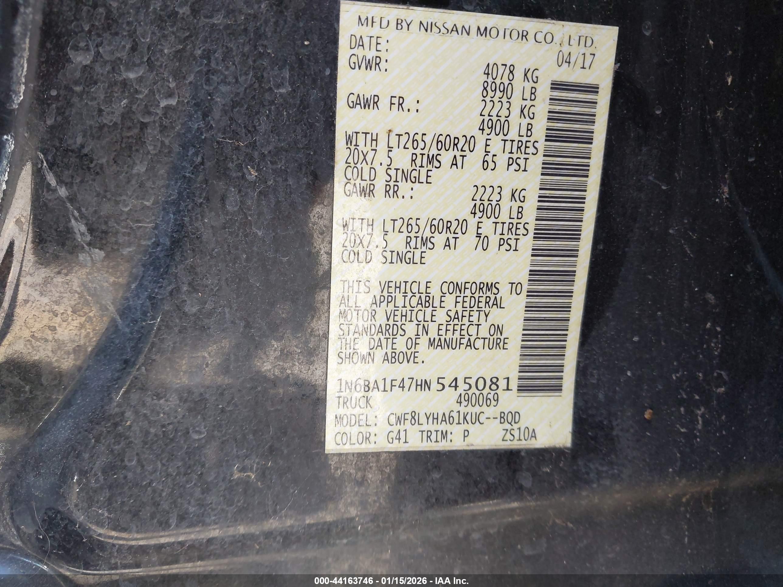 NISSAN TITAN image 9