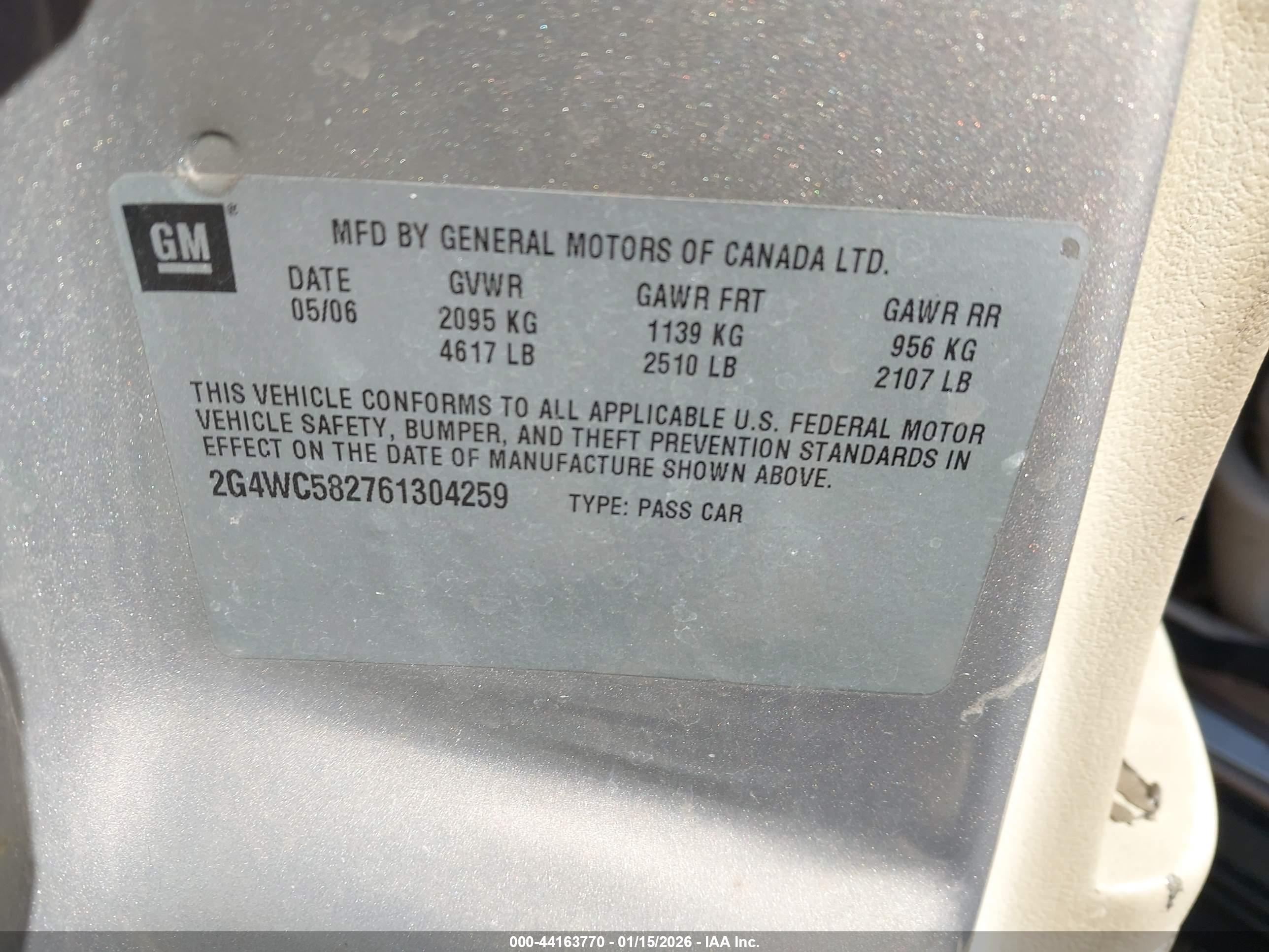 BUICK LACROSSE image 9