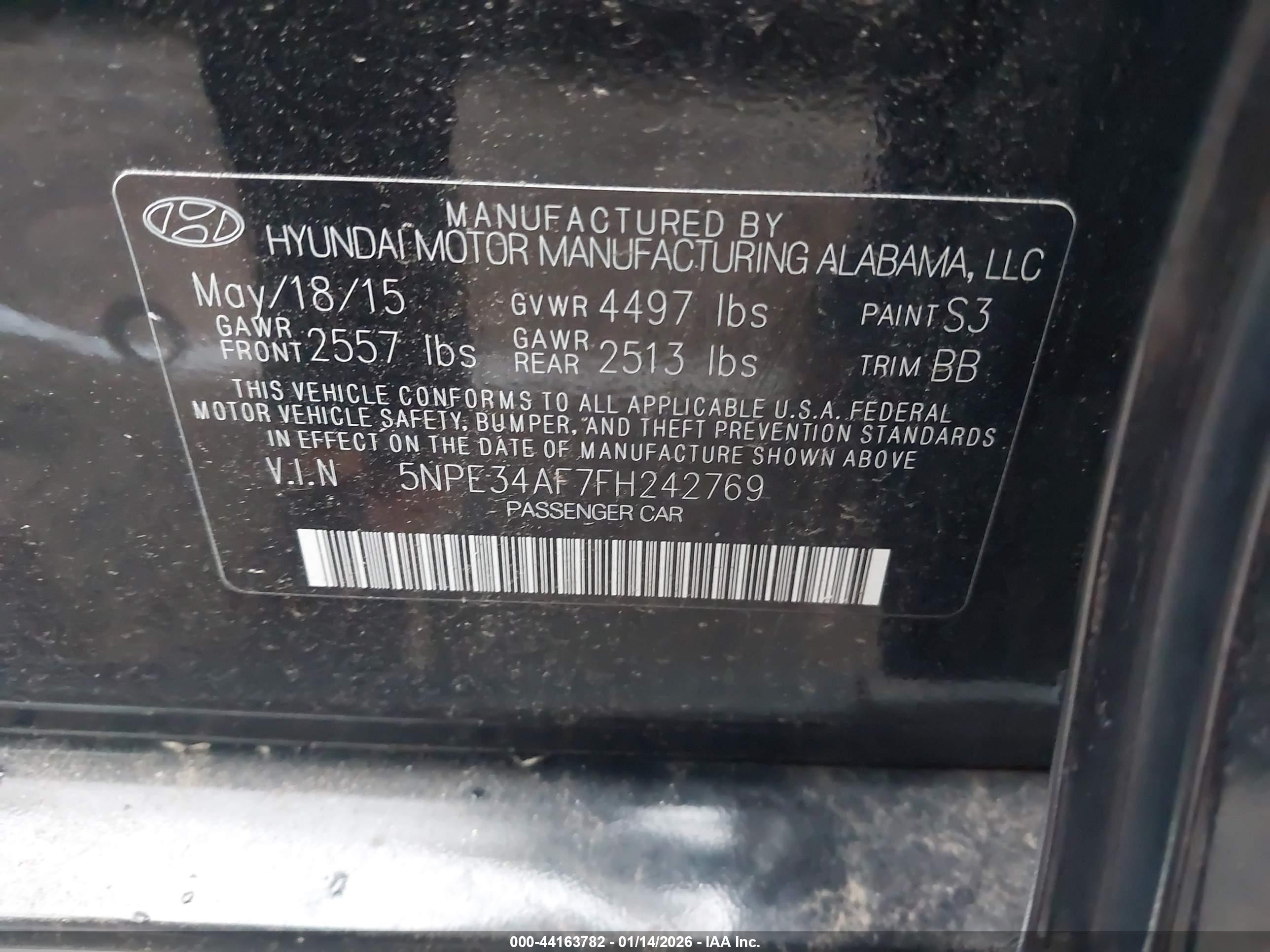 HYUNDAI SONATA image 9