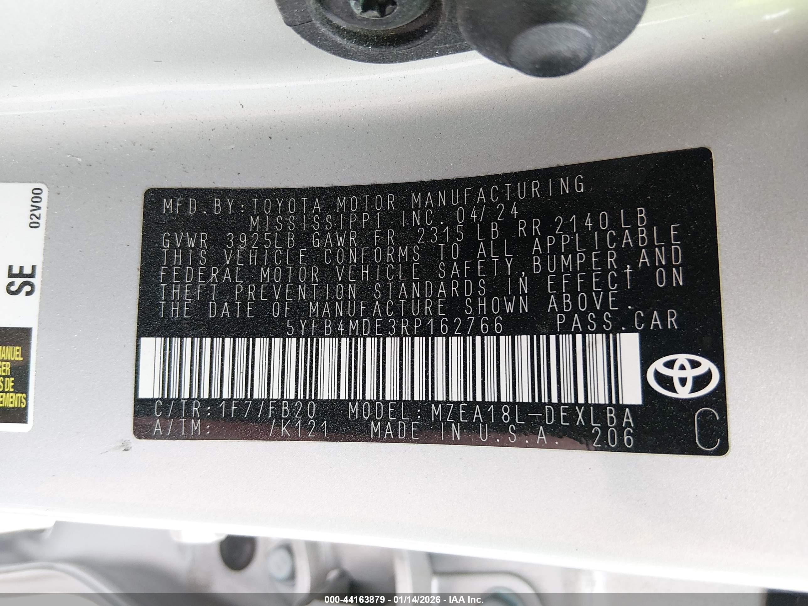 TOYOTA COROLLA image 9