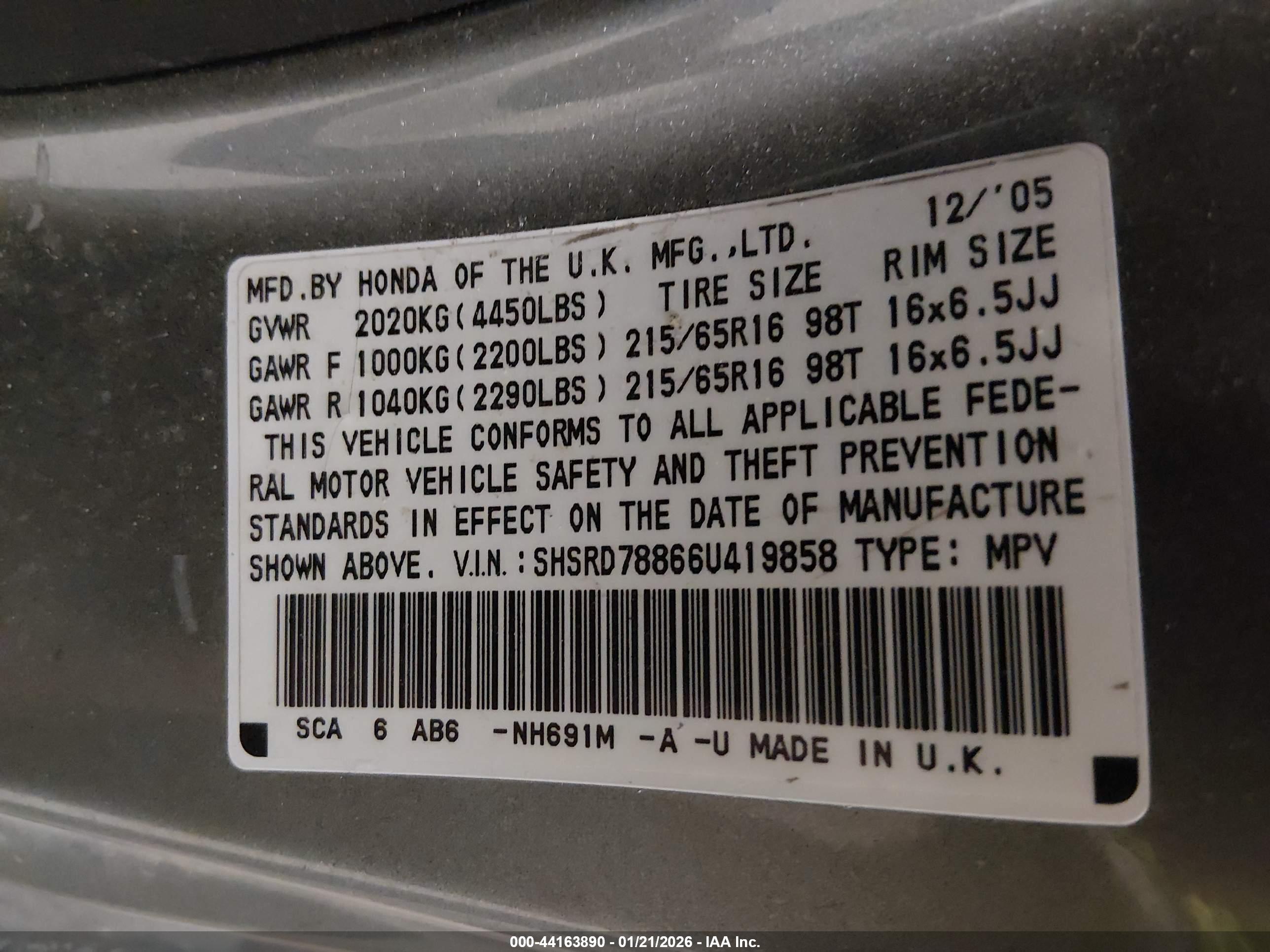 HONDA CR-V image 9