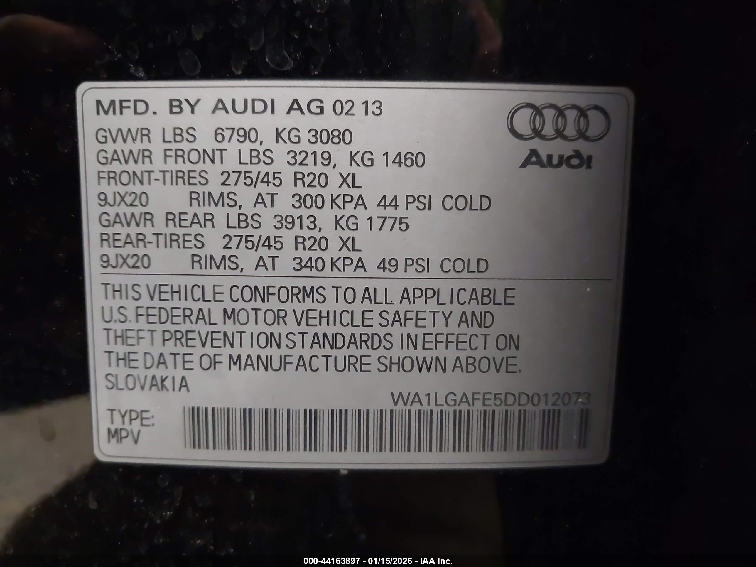AUDI Q7 image 9