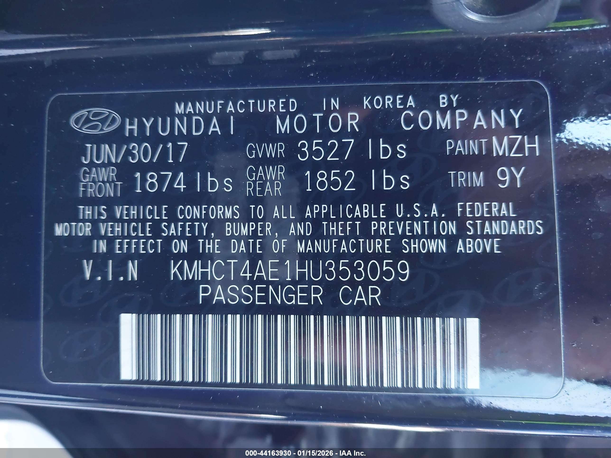 HYUNDAI ACCENT image 9