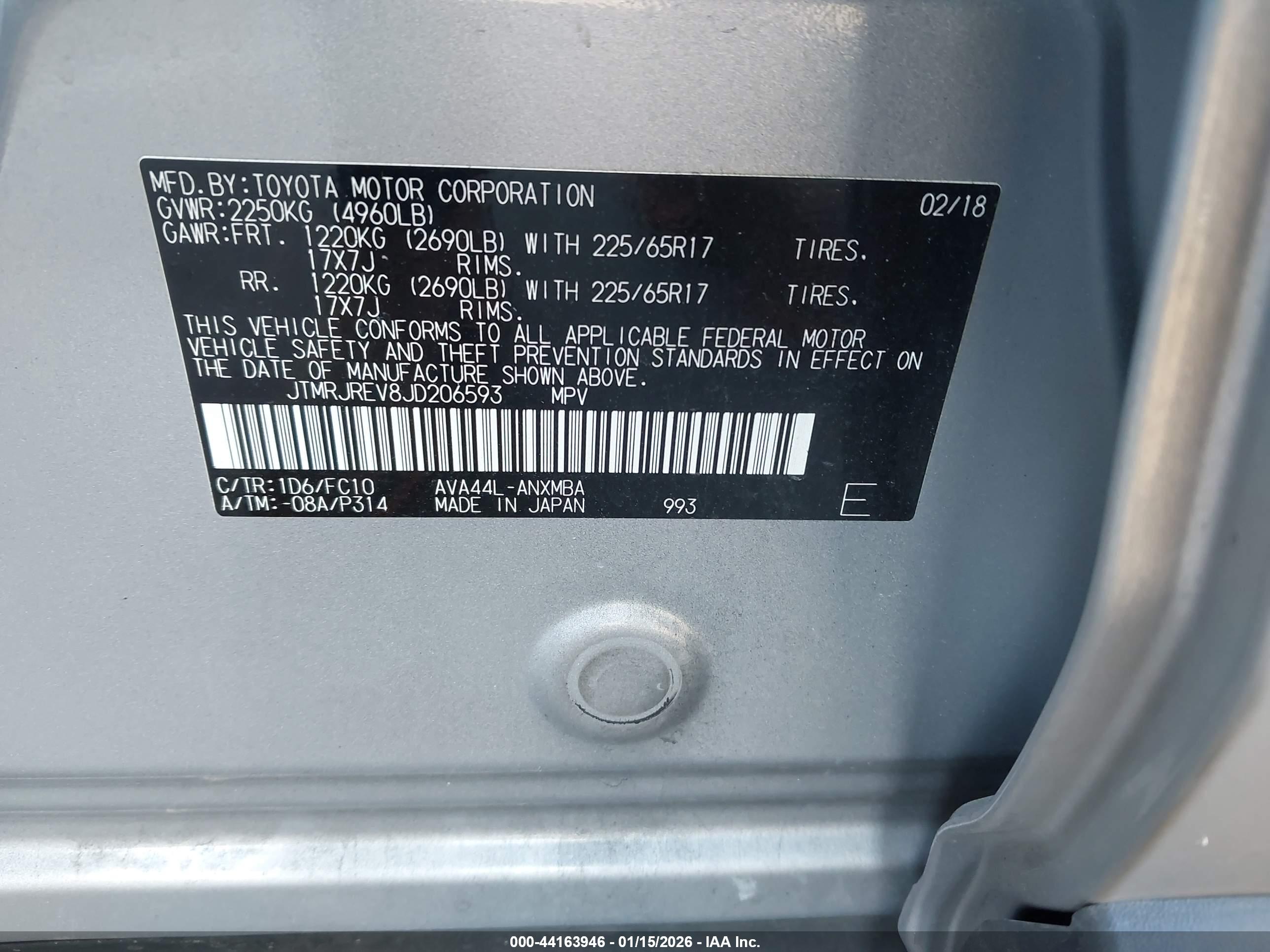 TOYOTA RAV4 image 9