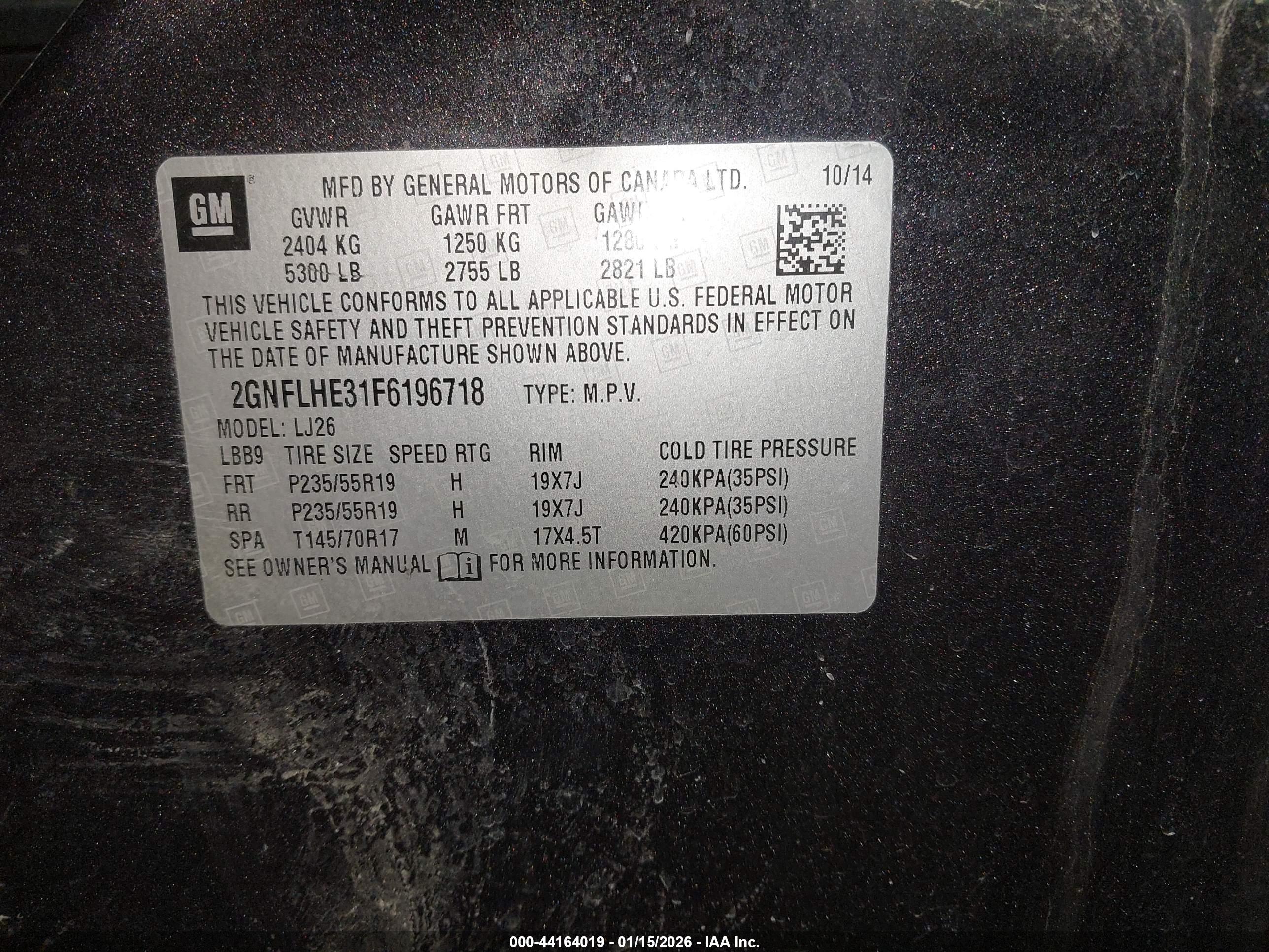 CHEVROLET EQUINOX image 9