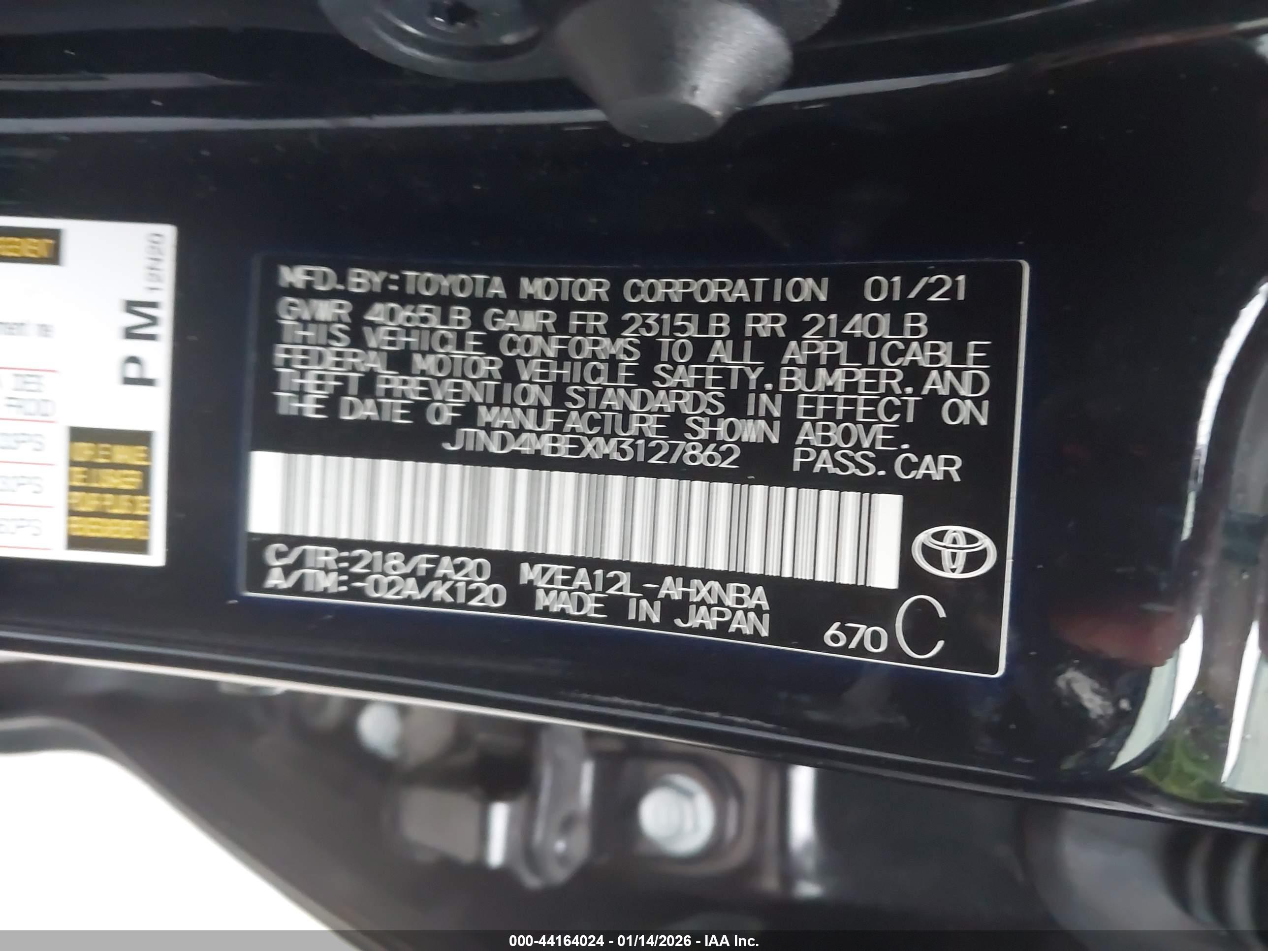TOYOTA COROLLA image 9