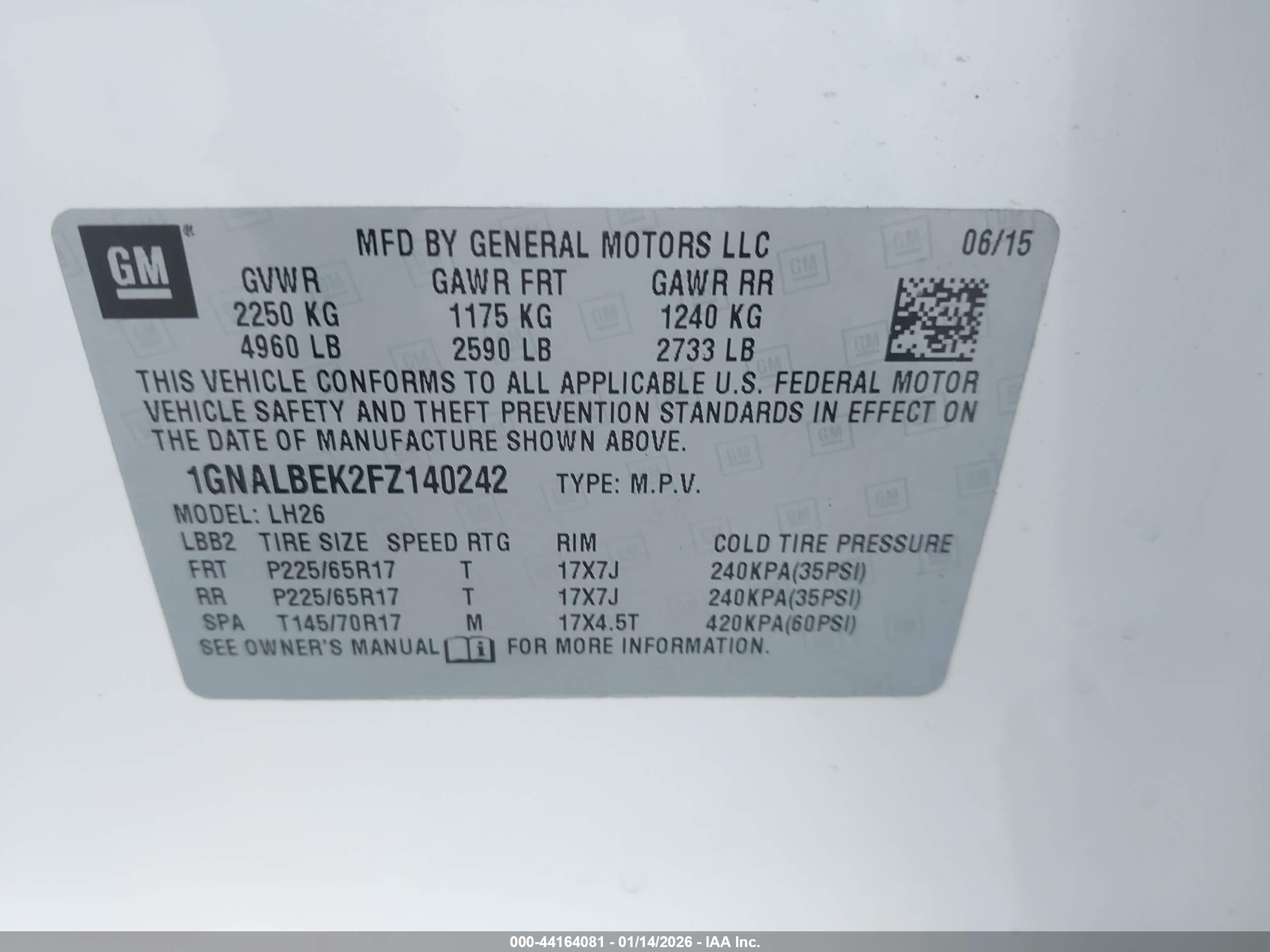 CHEVROLET EQUINOX image 9