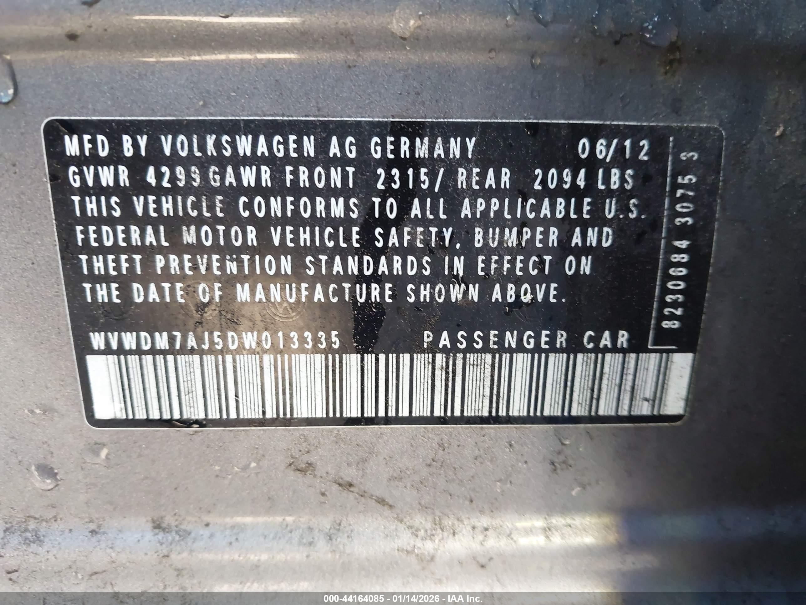 VOLKSWAGEN GOLF image 9