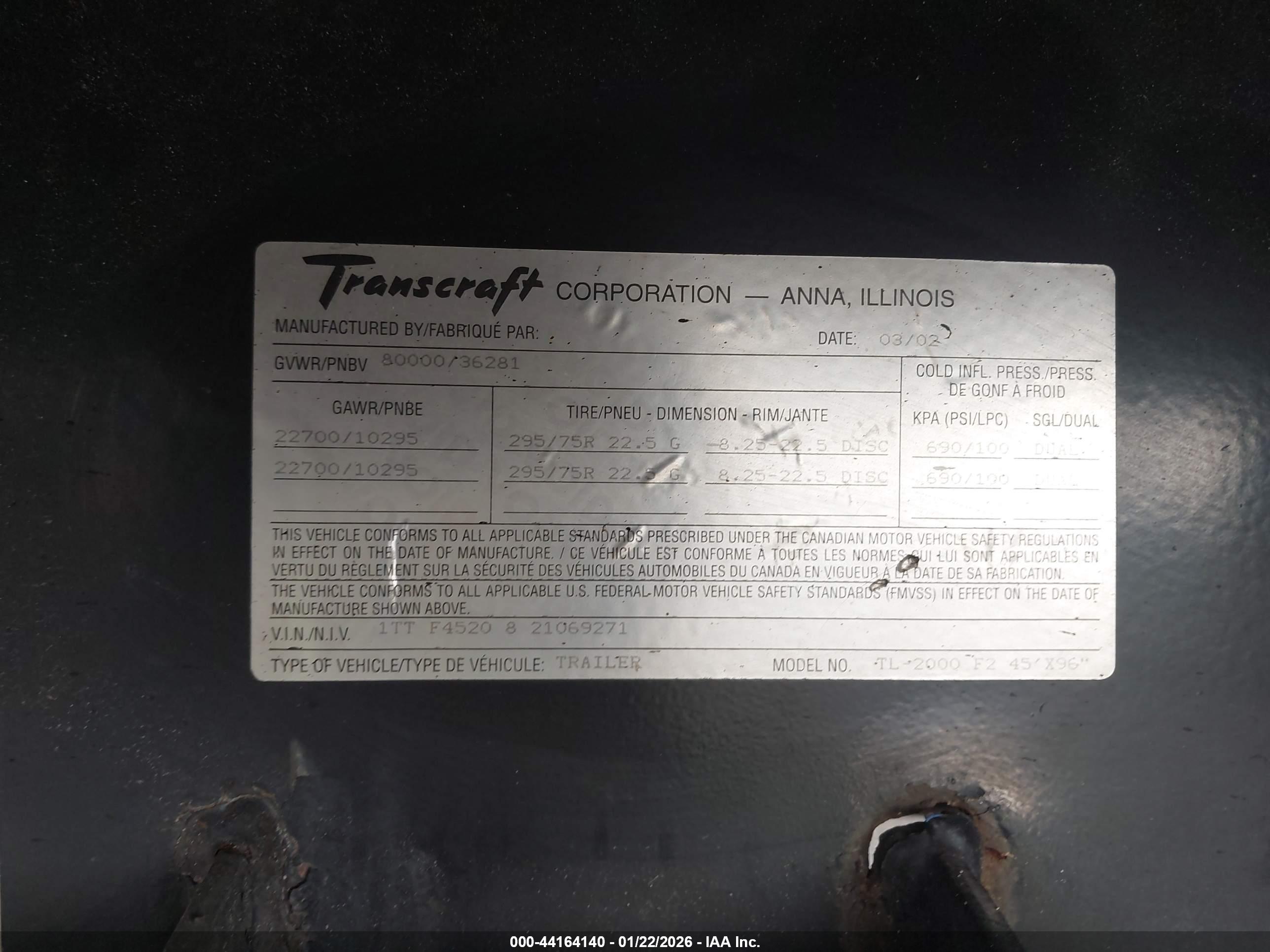 TRANSCRAFT CORP image 9
