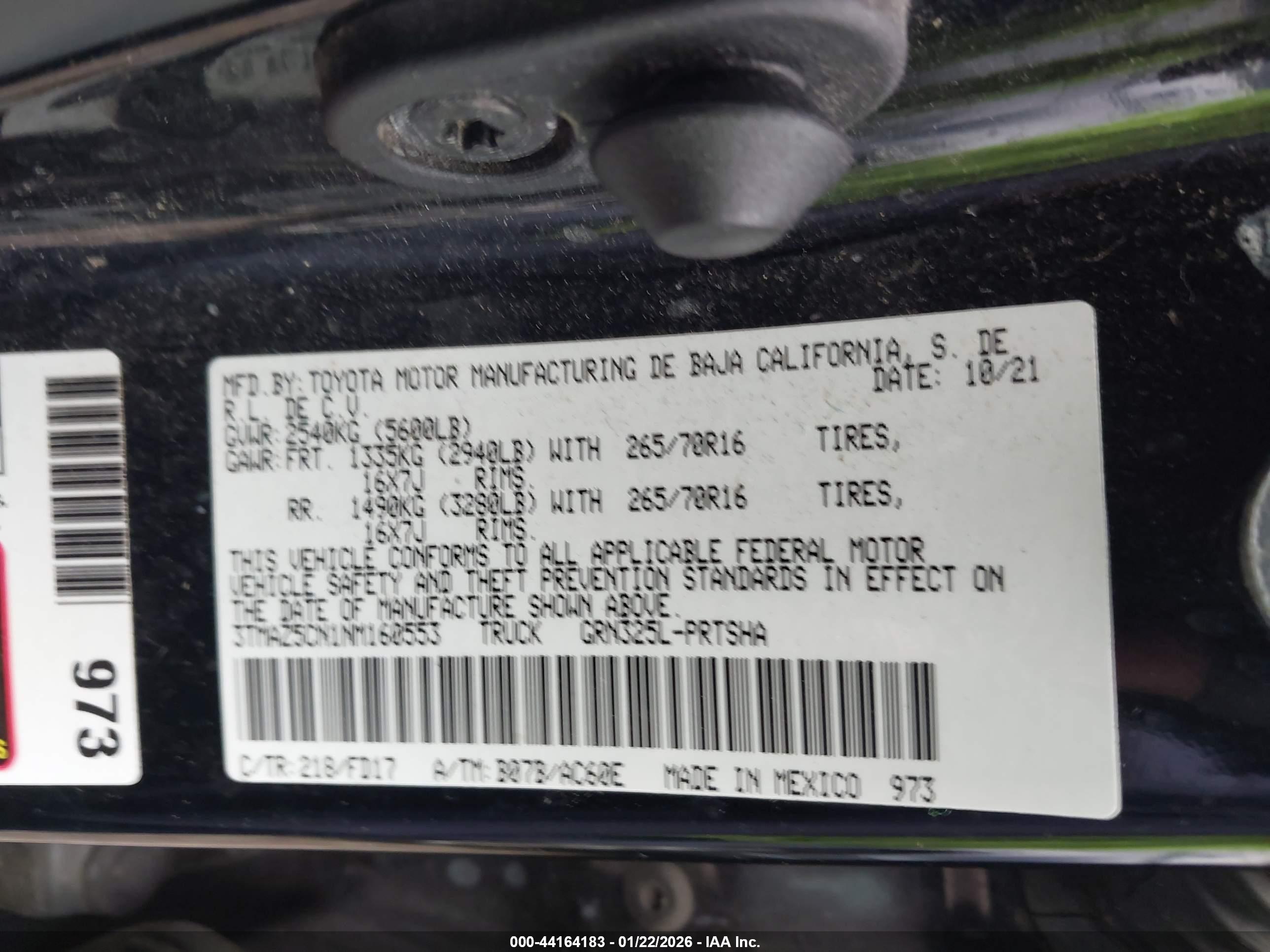 TOYOTA TACOMA image 9