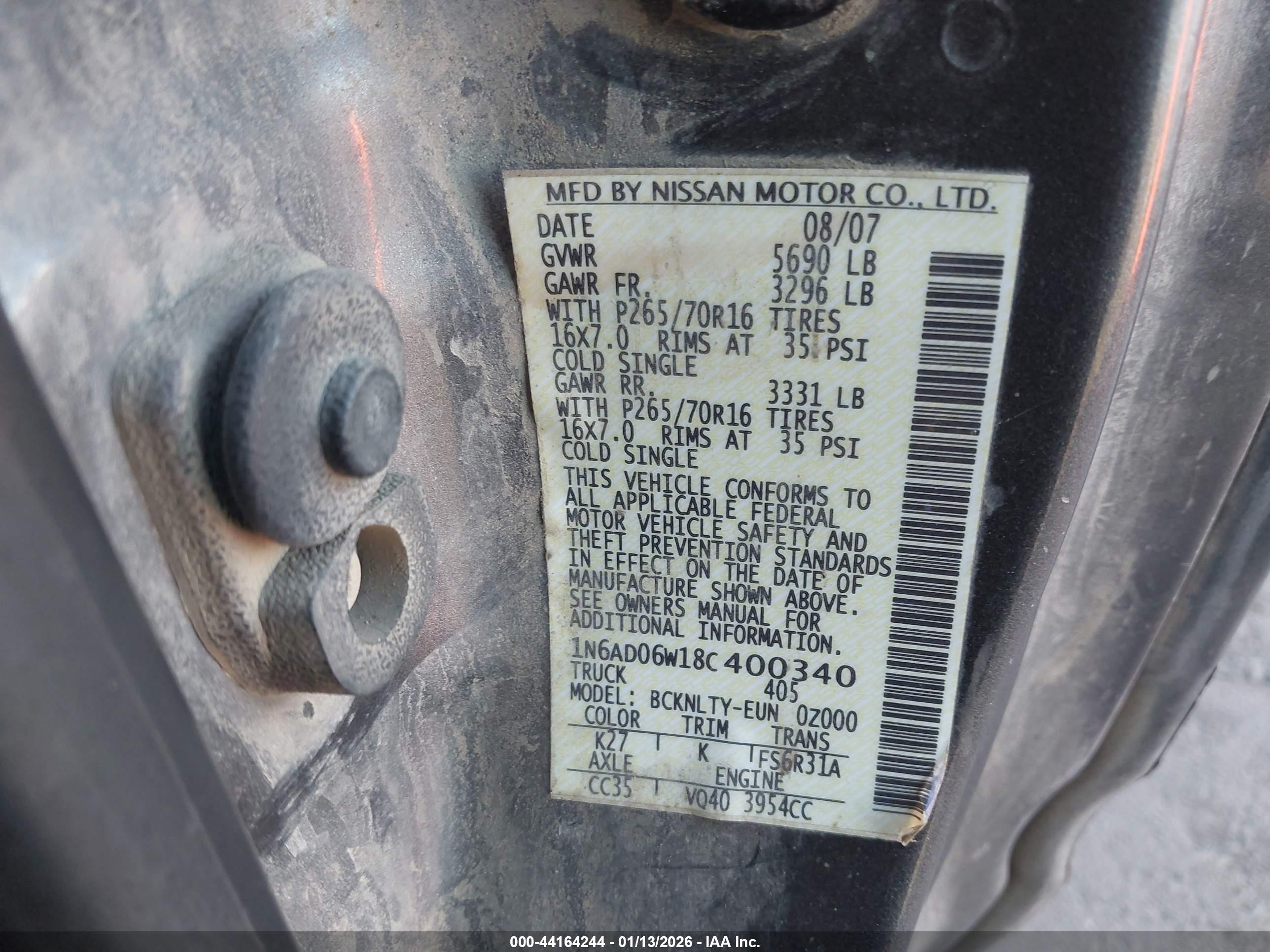 NISSAN FRONTIER image 9