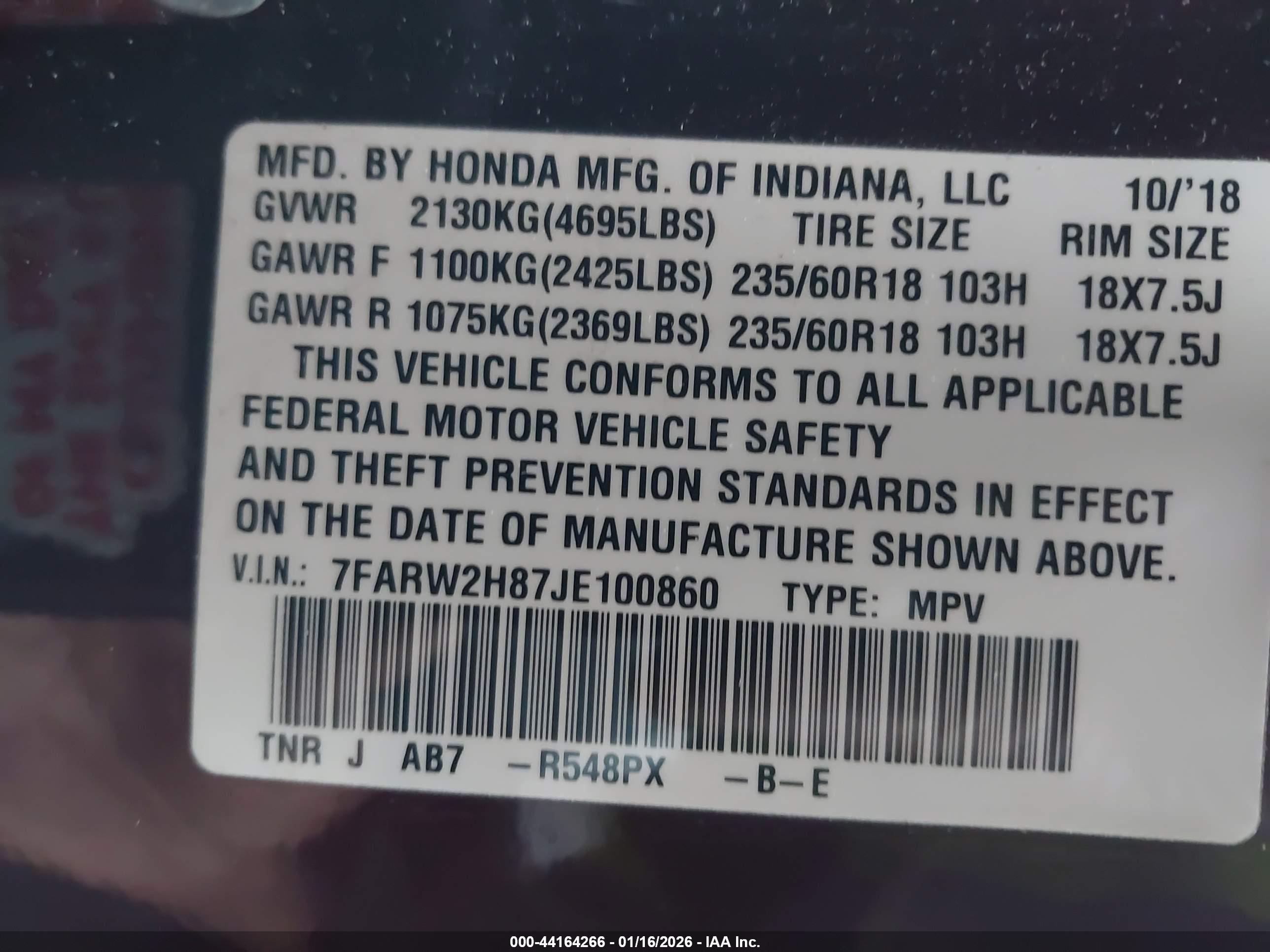 HONDA CR-V image 9