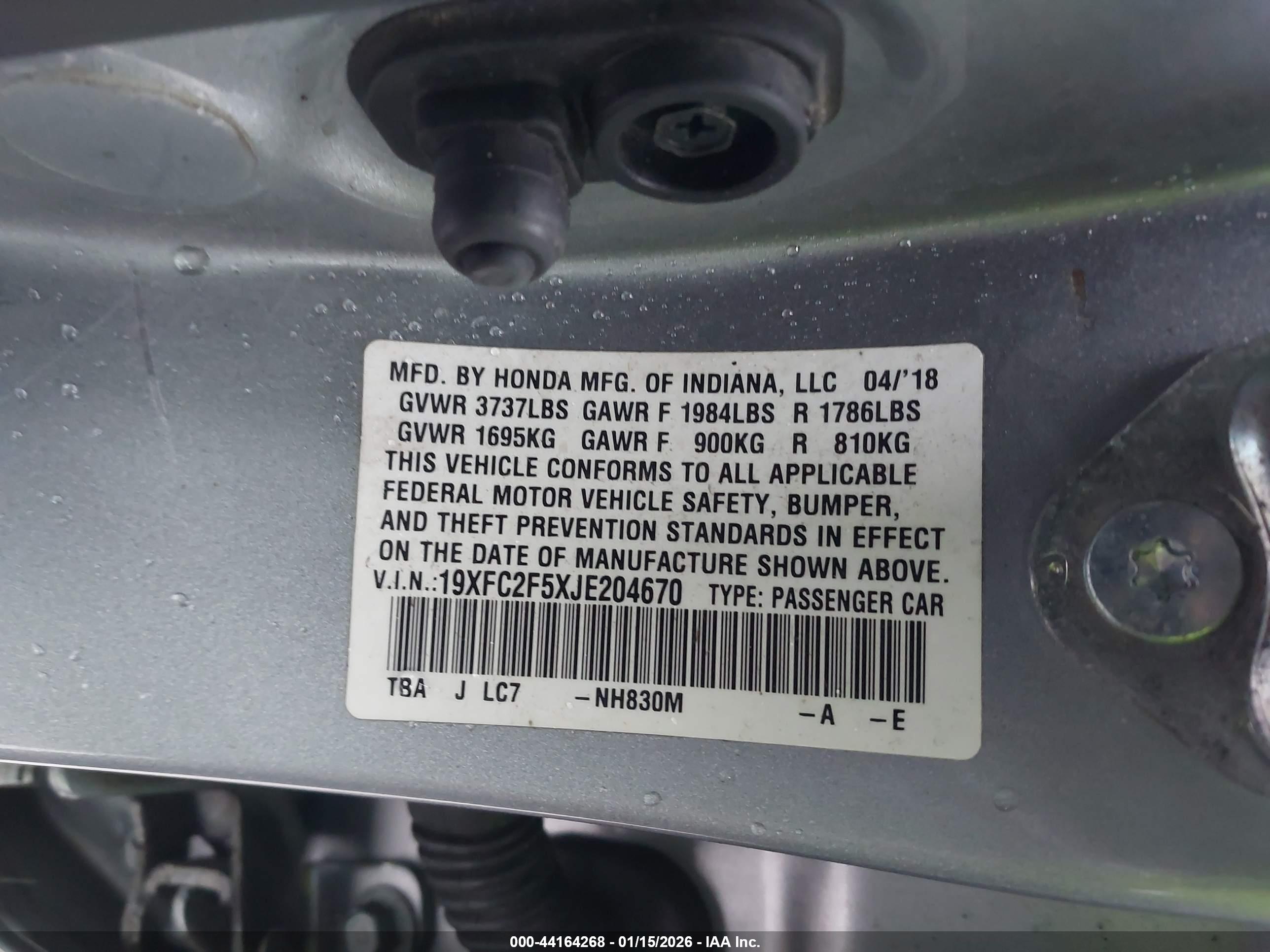 HONDA CIVIC image 9
