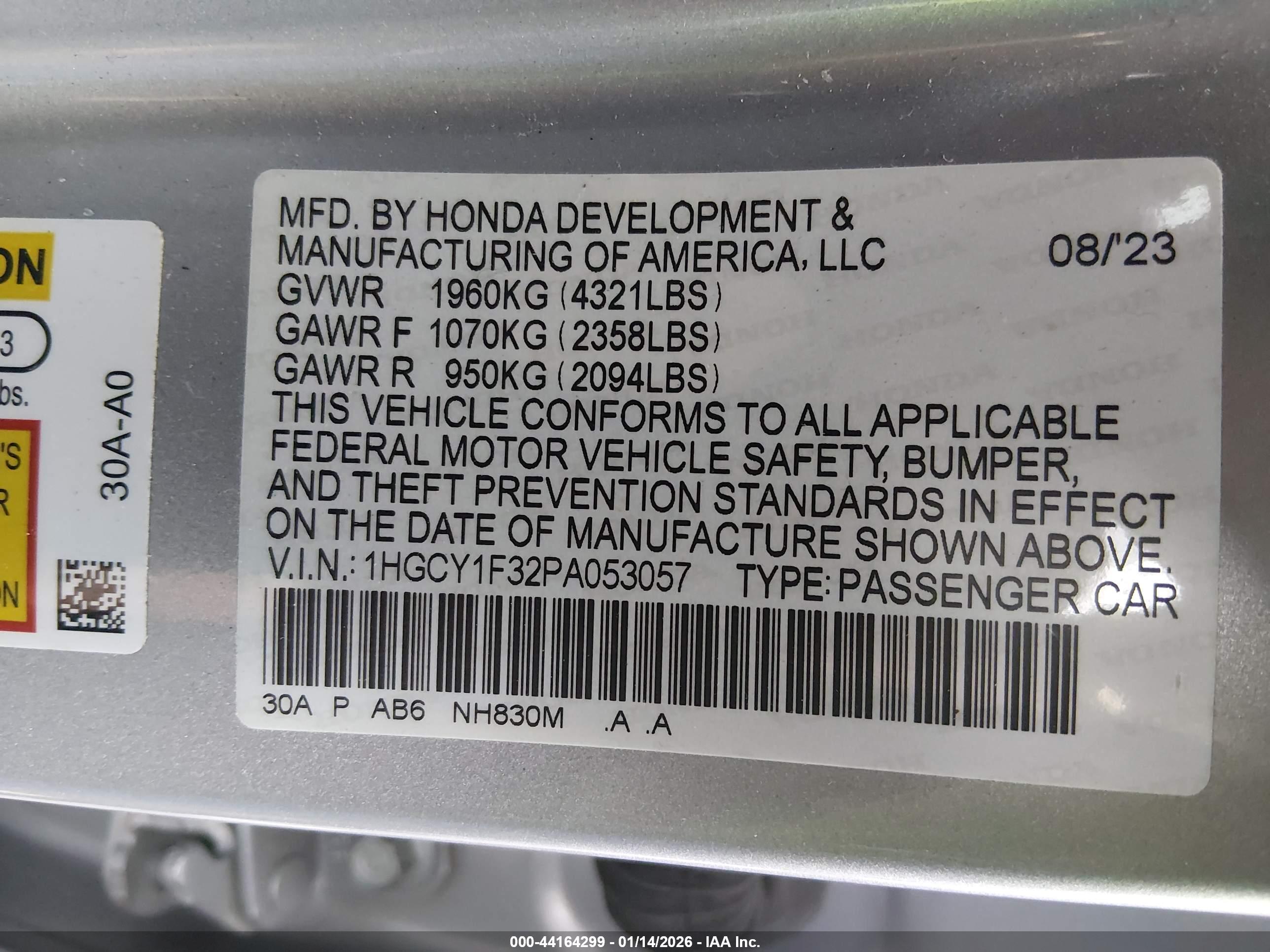 HONDA ACCORD image 9