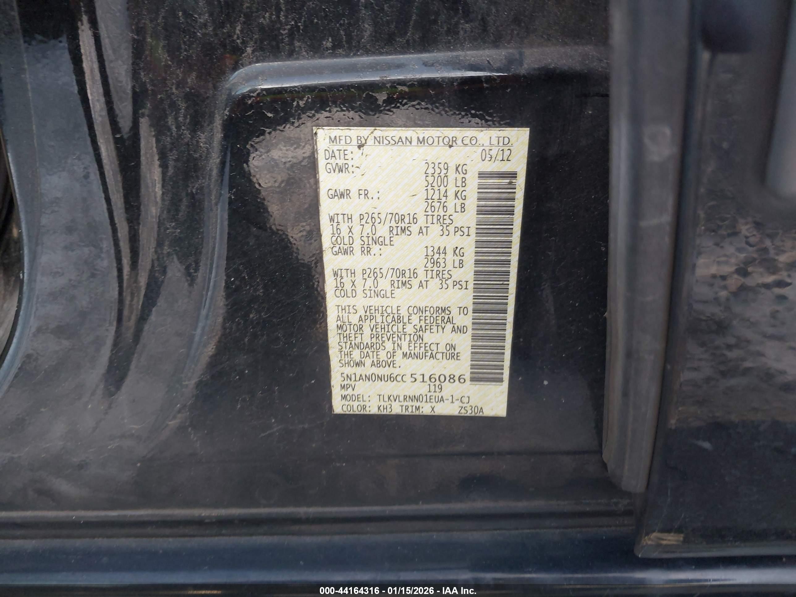NISSAN XTERRA image 9