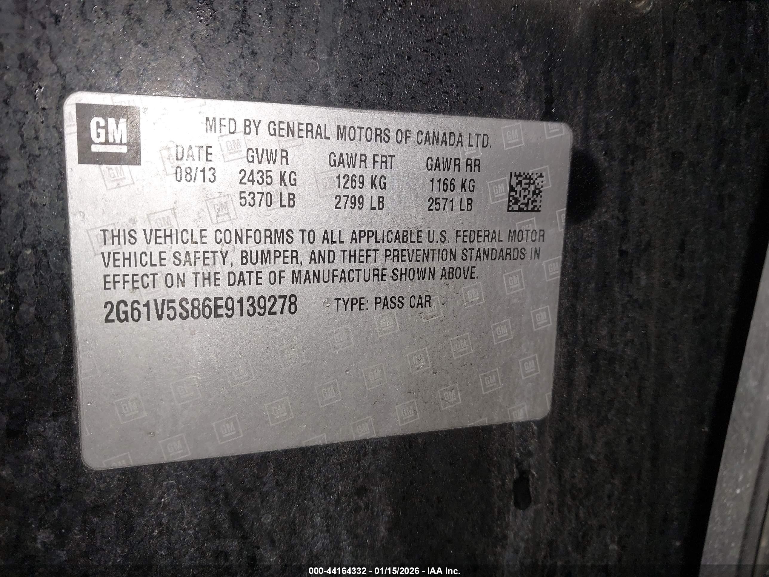 CADILLAC XTS image 9