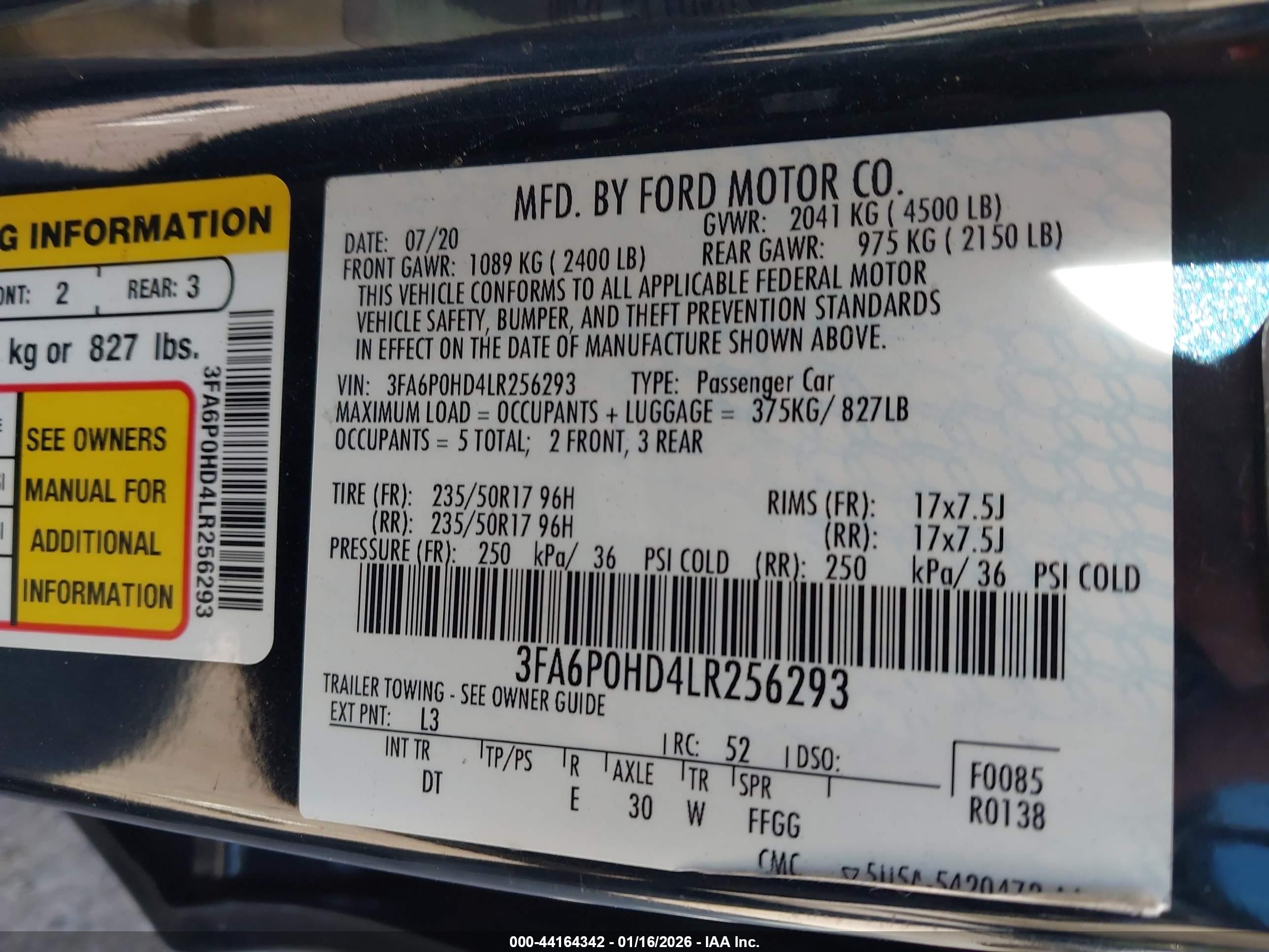 FORD FUSION image 9