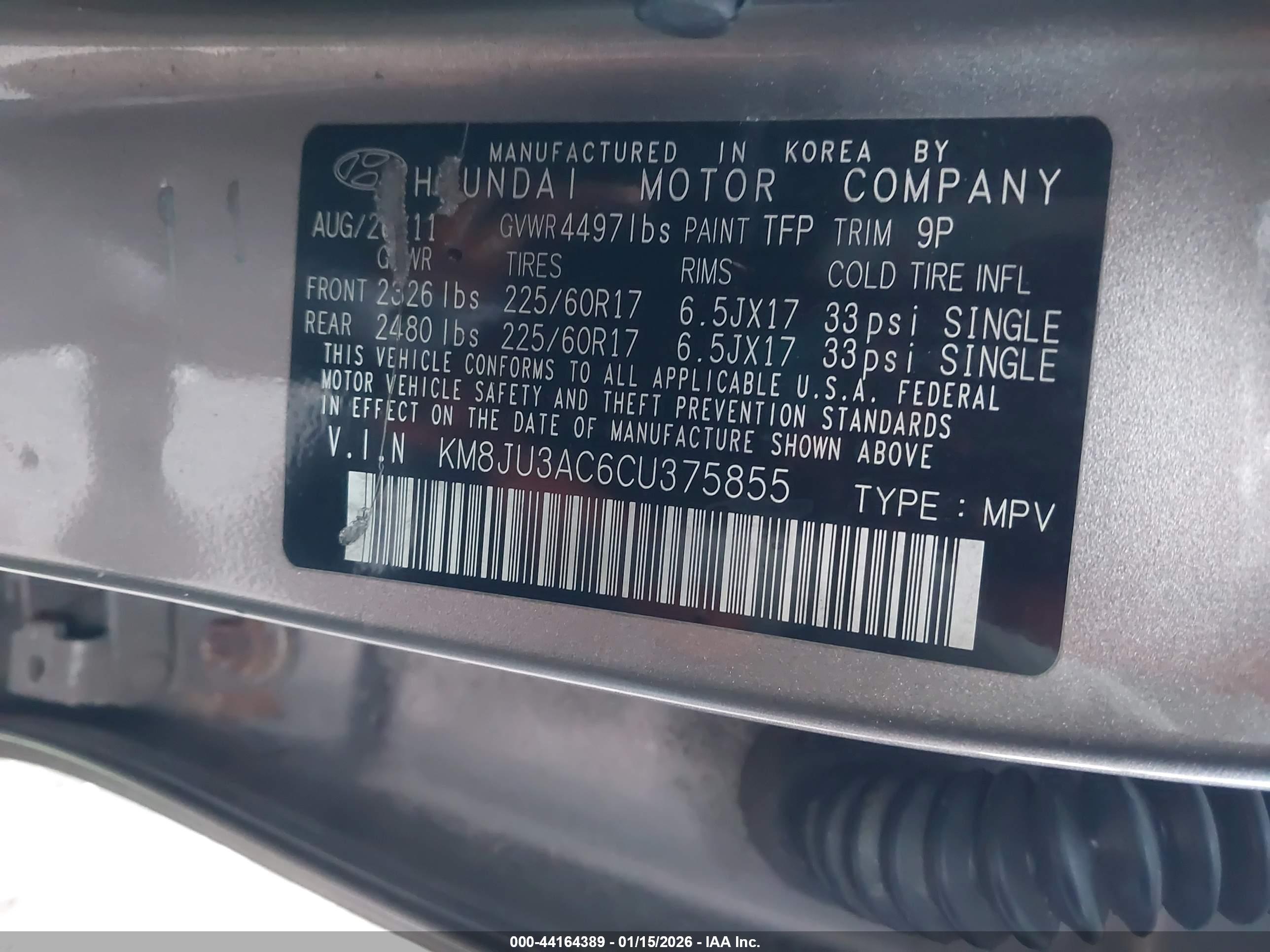 HYUNDAI TUCSON image 9