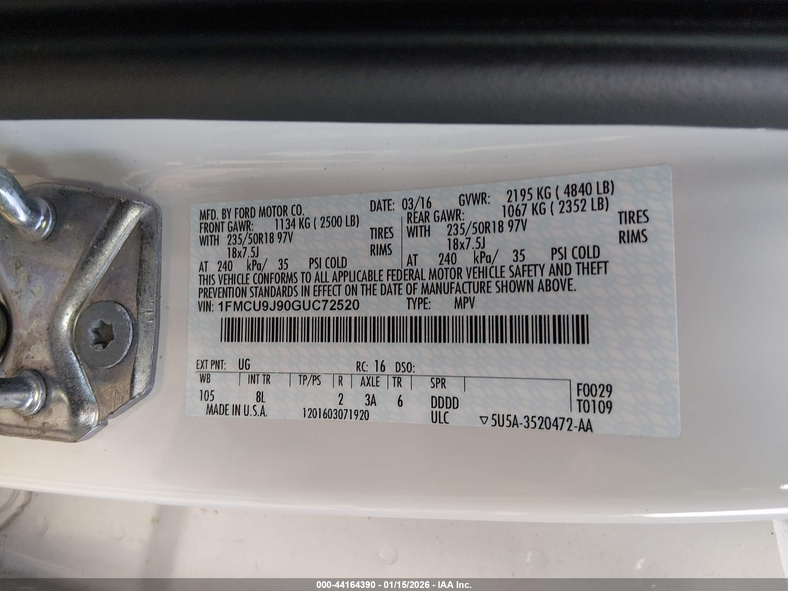 FORD ESCAPE image 9