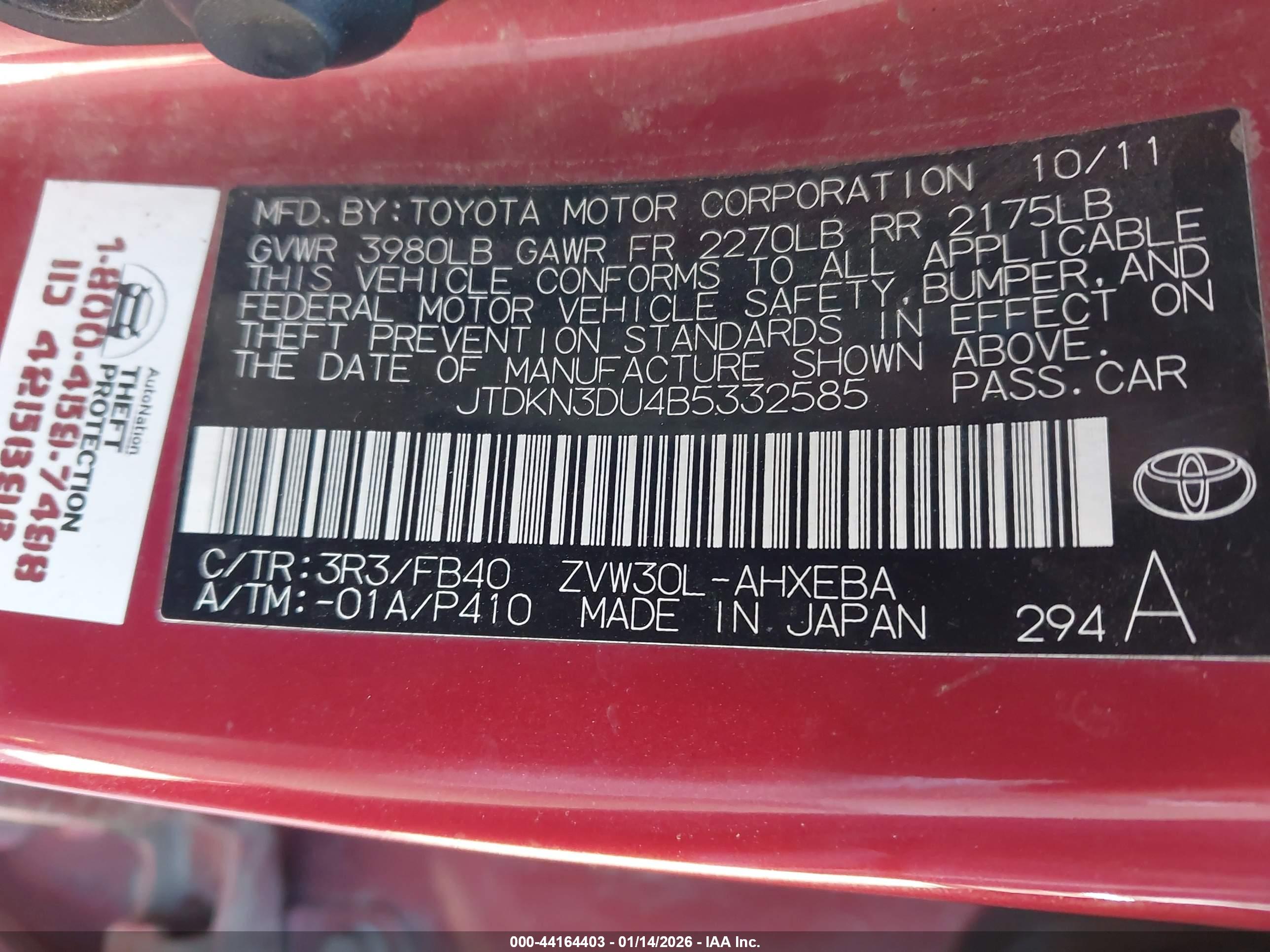TOYOTA PRIUS image 9