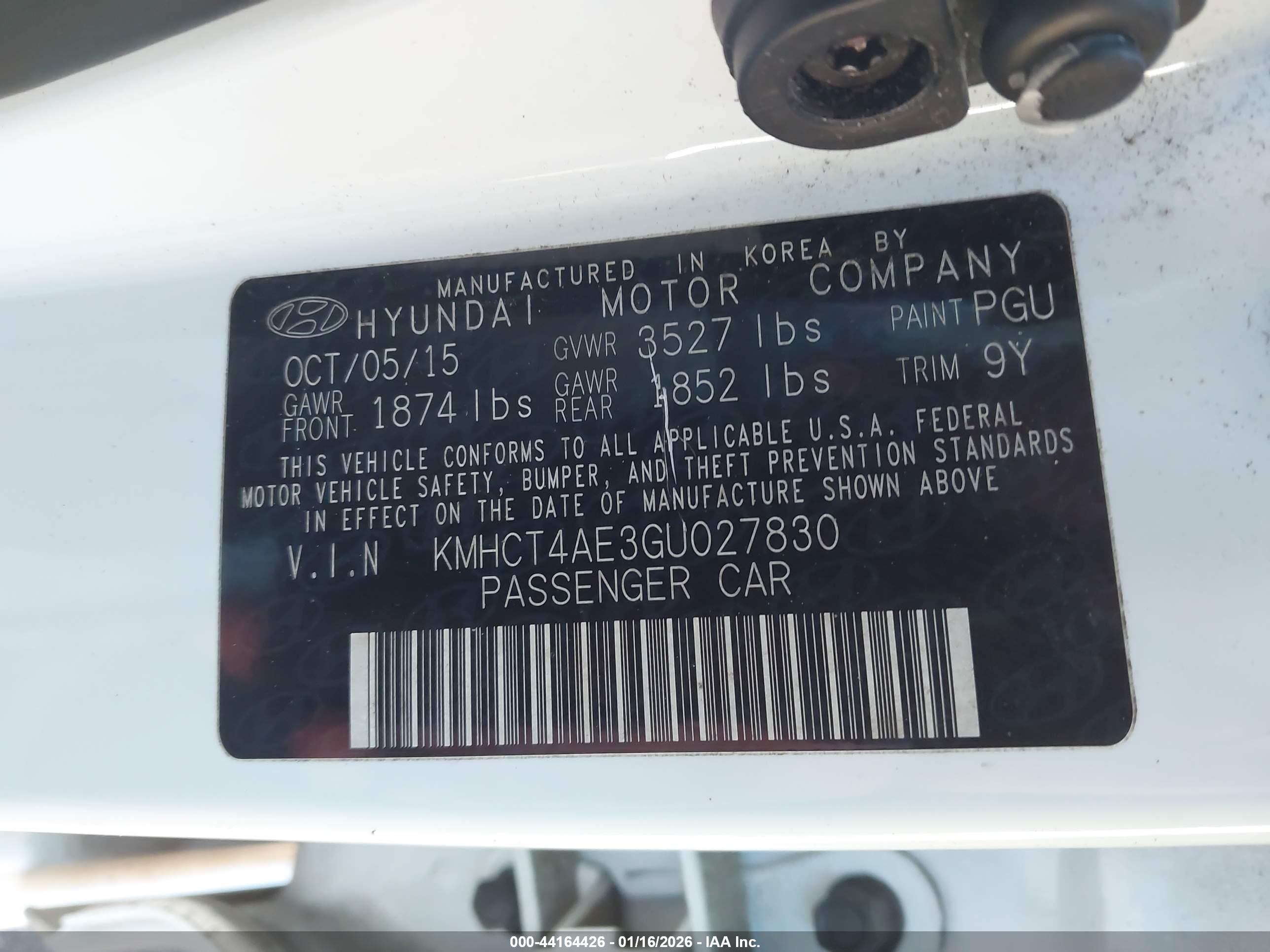 HYUNDAI ACCENT image 9