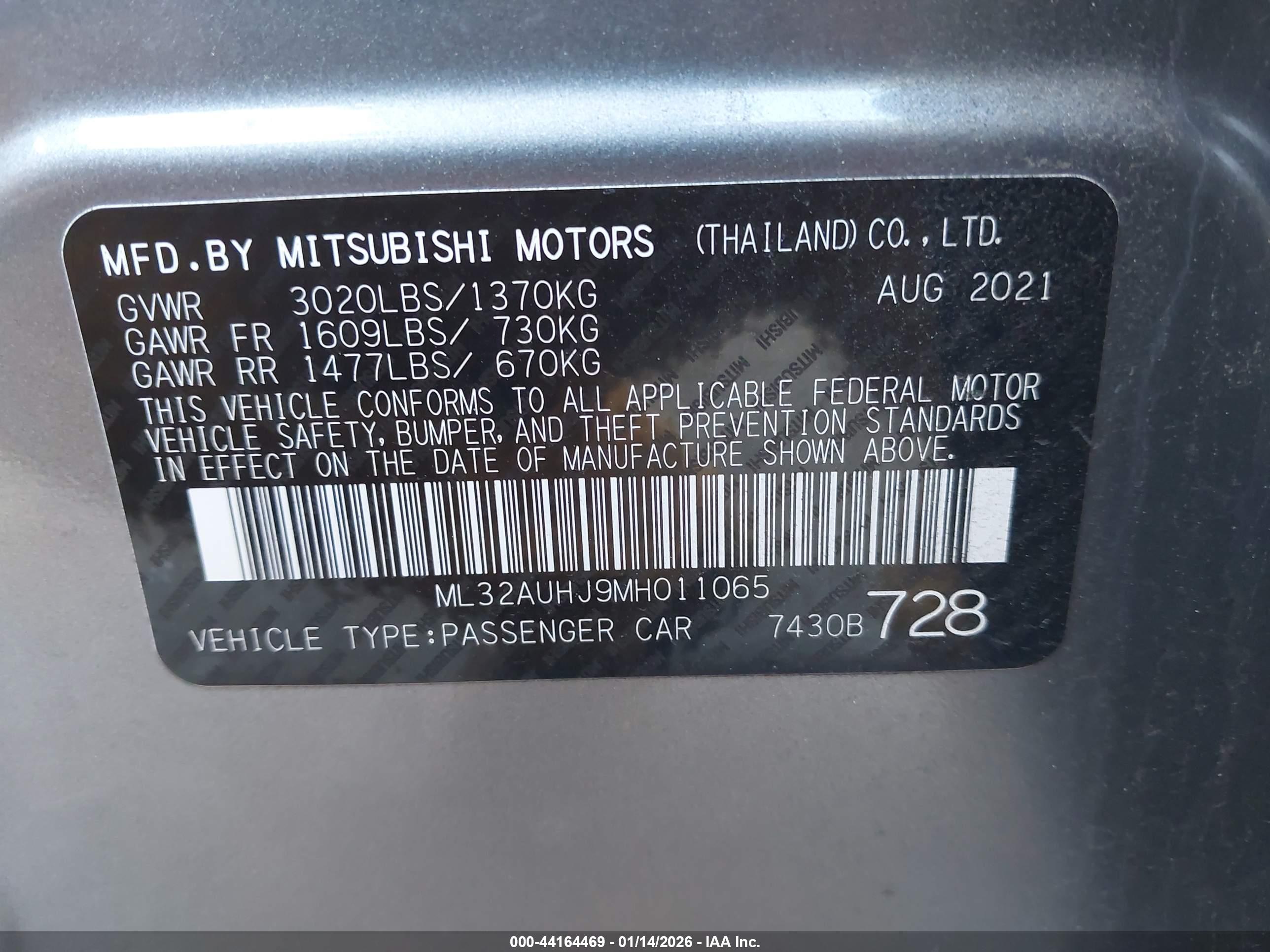 MITSUBISHI MIRAGE image 9