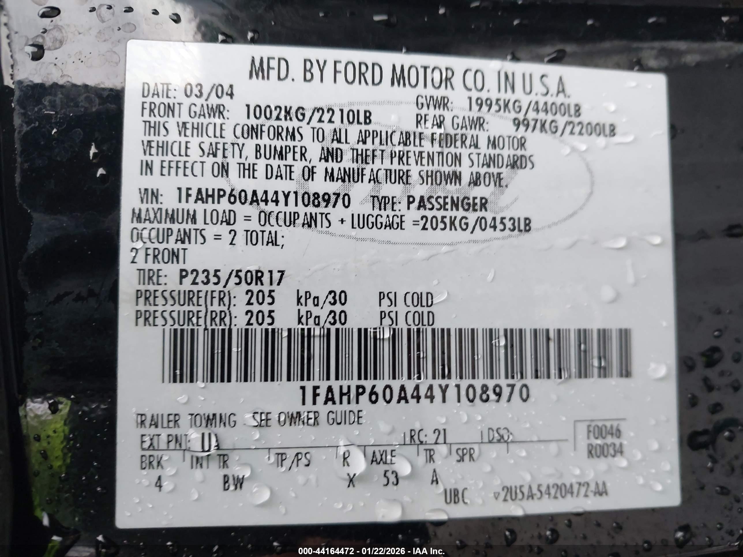 FORD THUNDERBIRD image 9