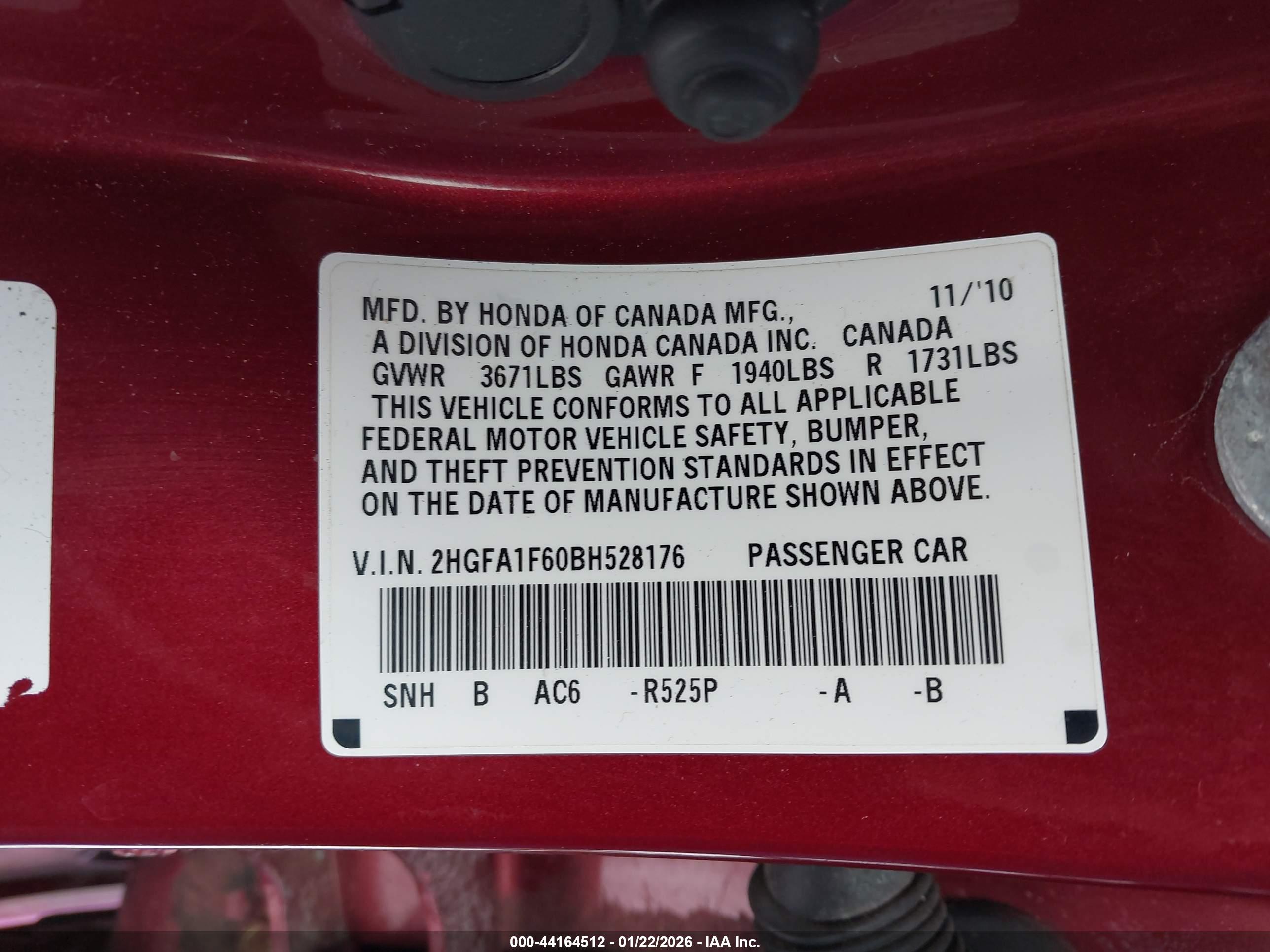 HONDA CIVIC image 9