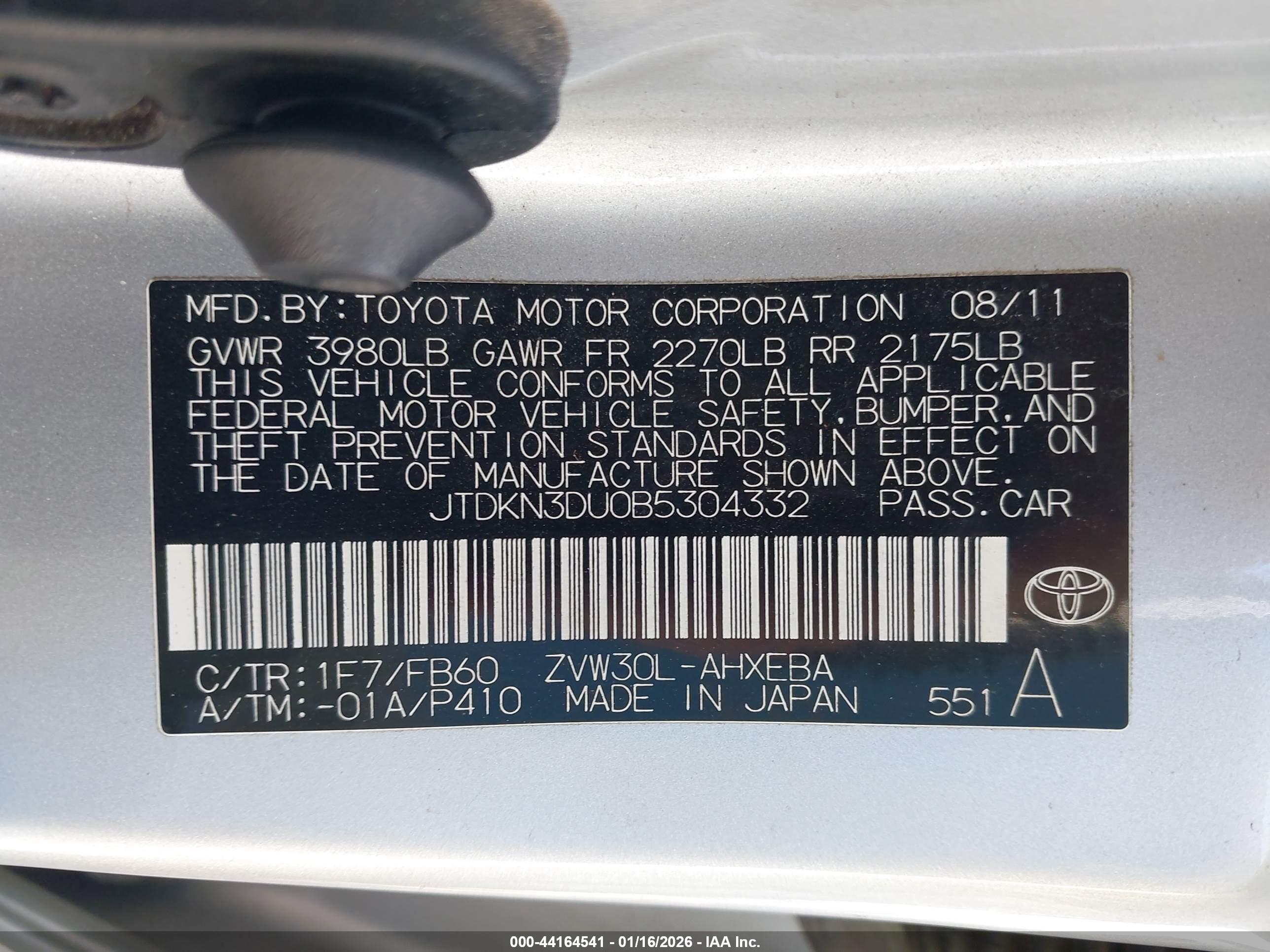 TOYOTA PRIUS image 9