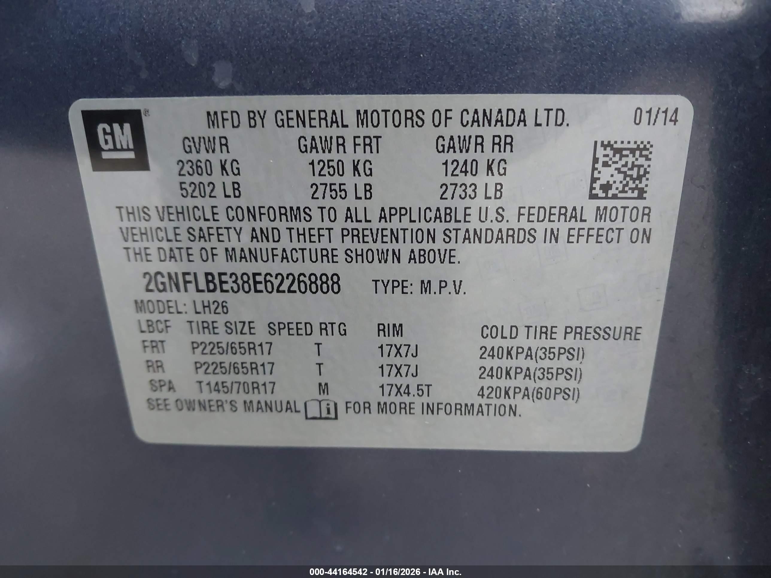 CHEVROLET EQUINOX image 9