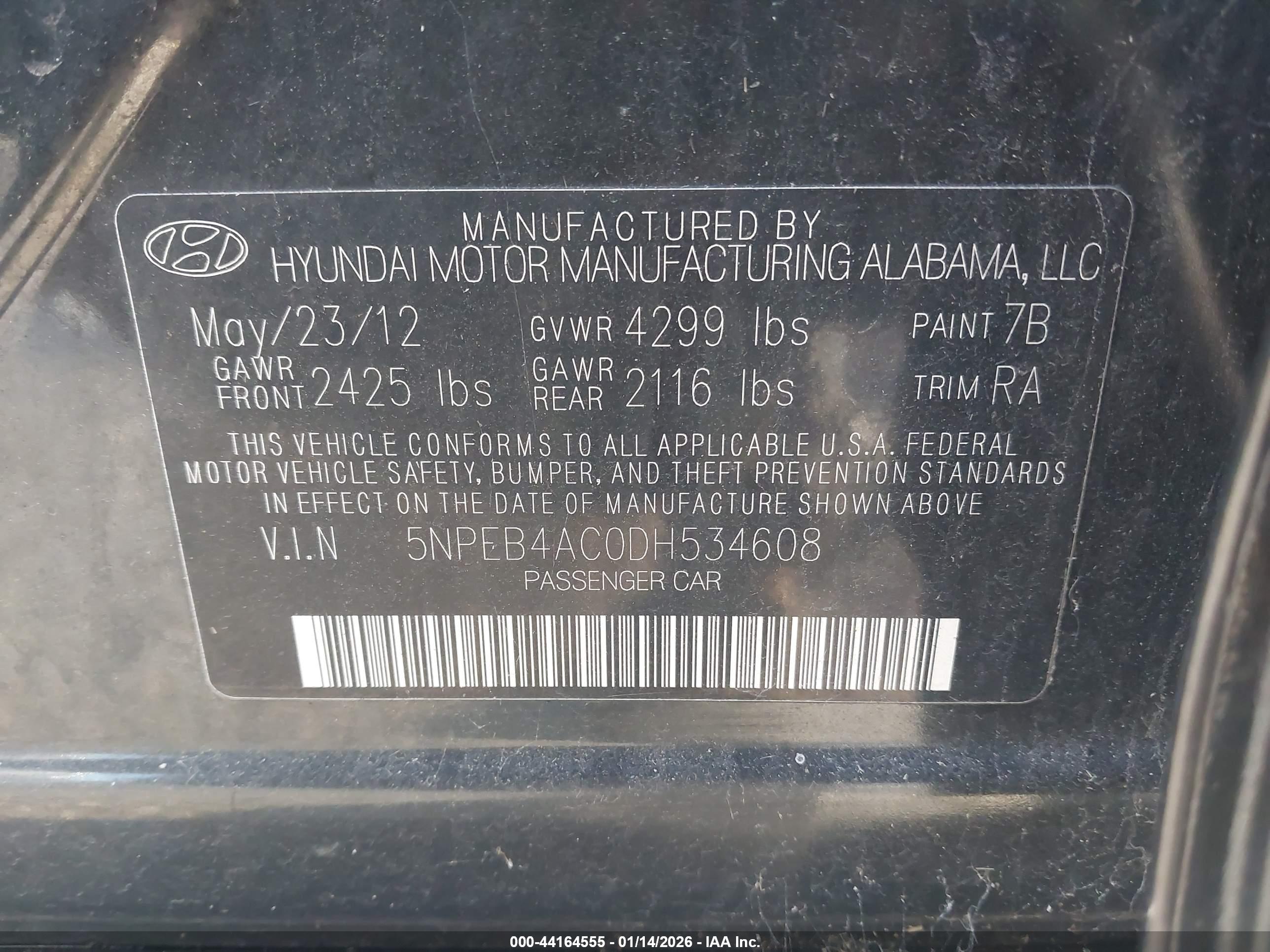 HYUNDAI SONATA image 9