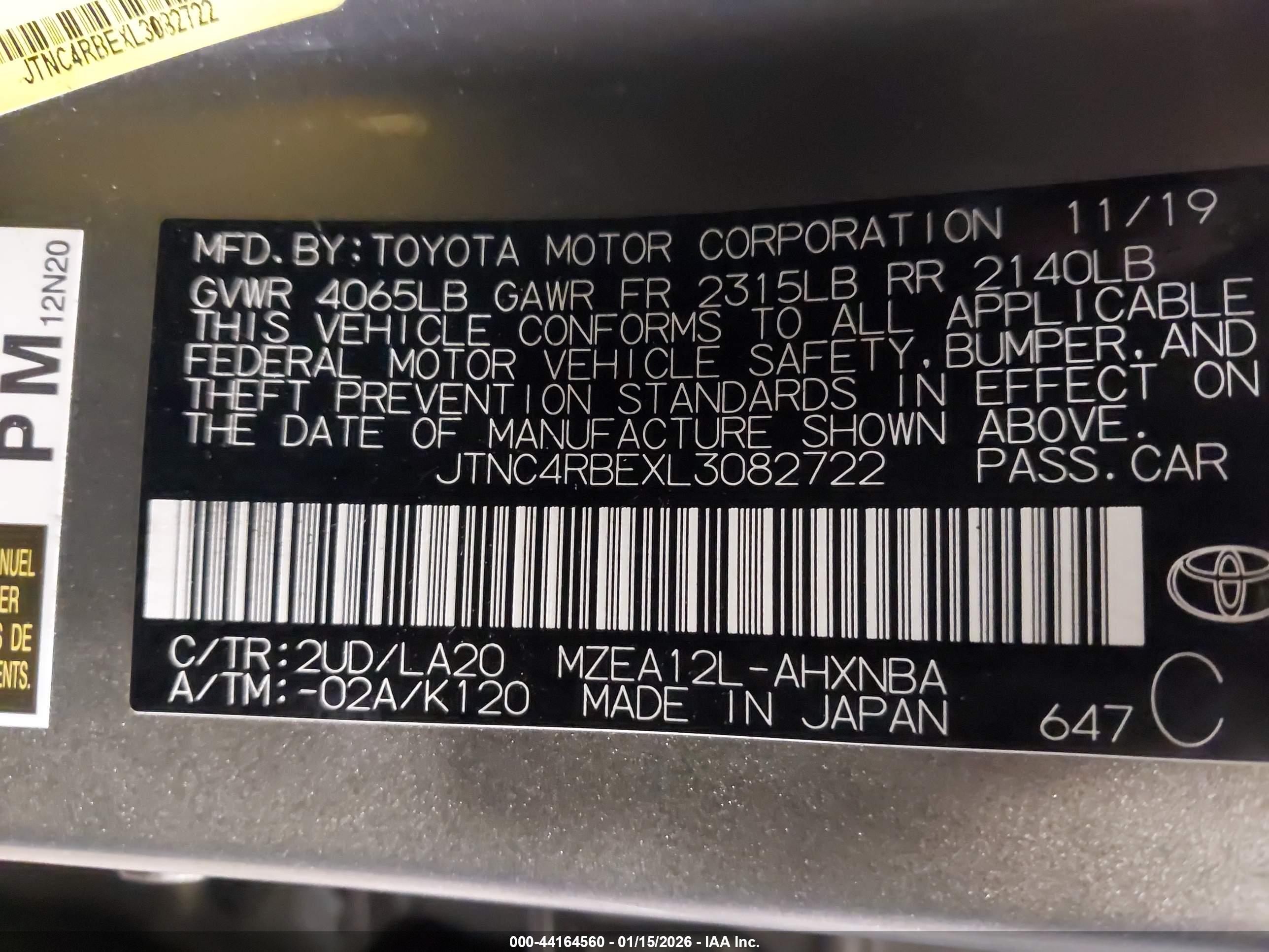TOYOTA COROLLA image 9