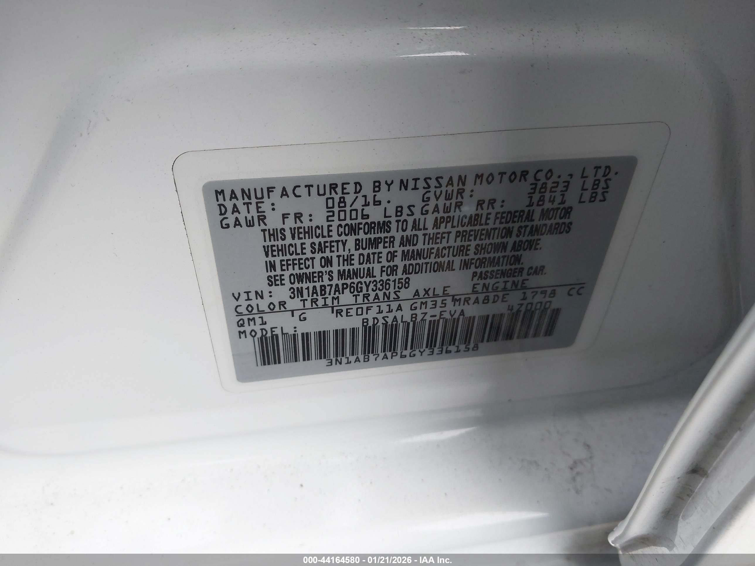 NISSAN SENTRA image 9