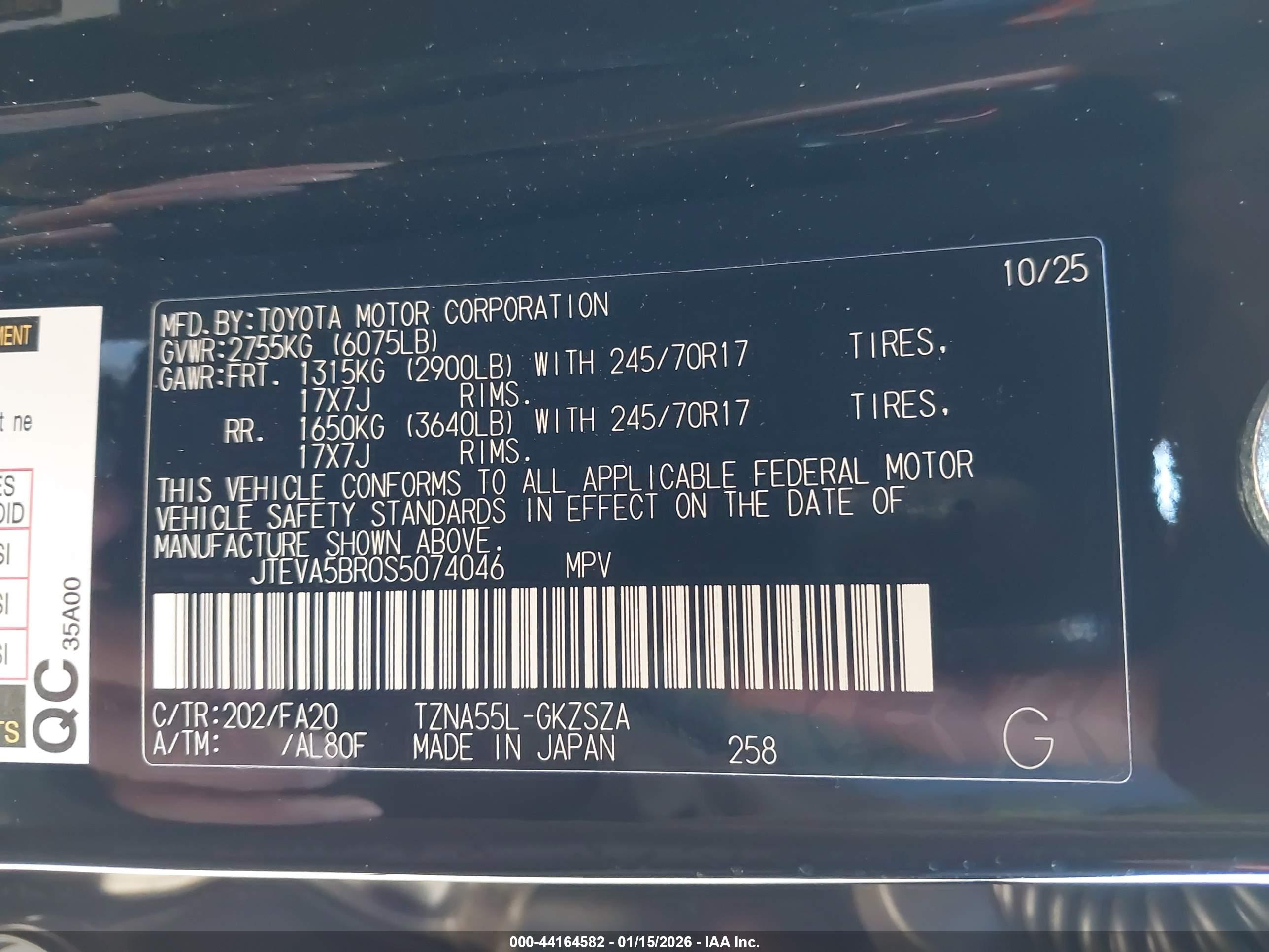 TOYOTA 4RUNNER image 9