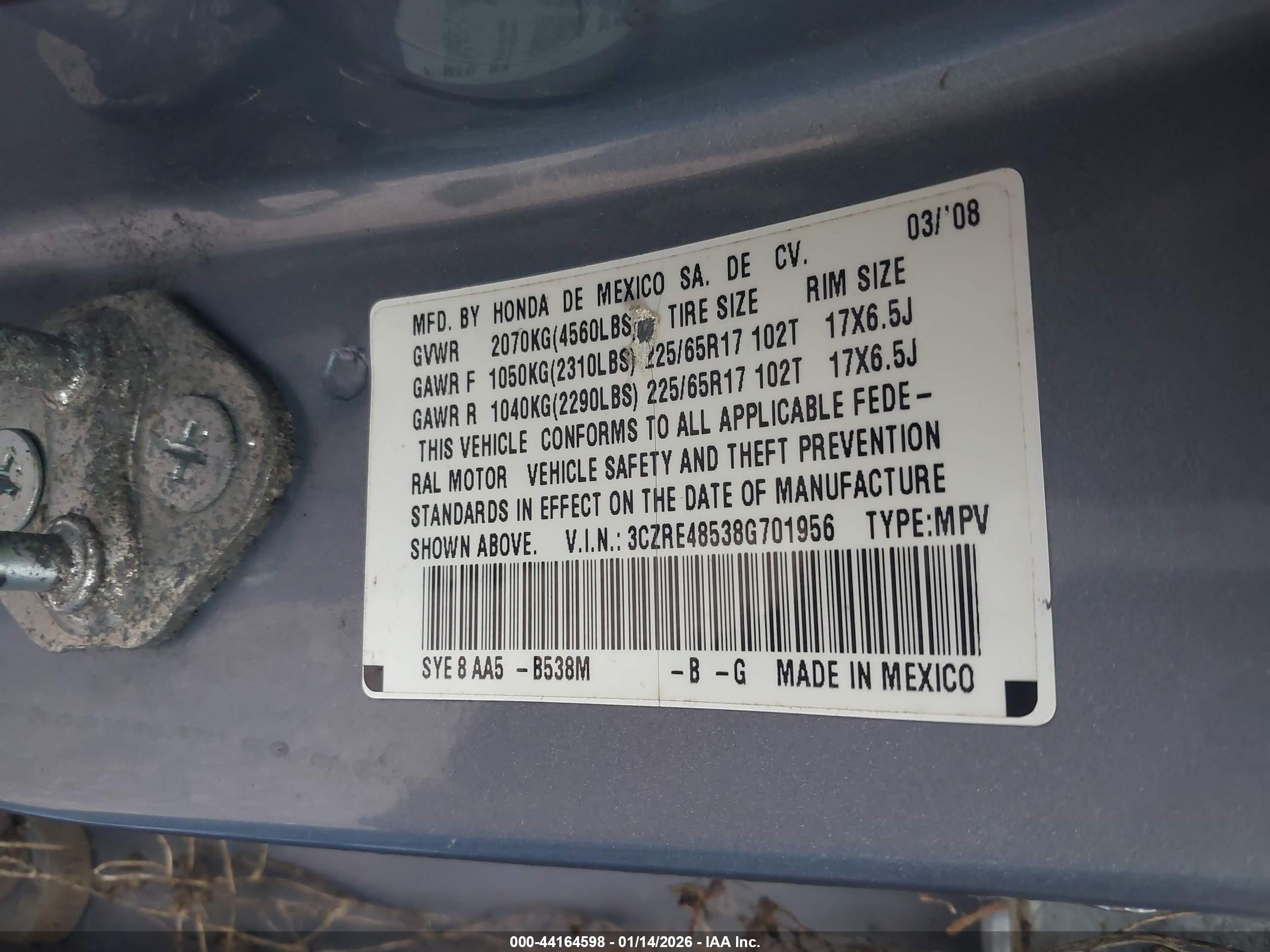 HONDA CR-V image 9