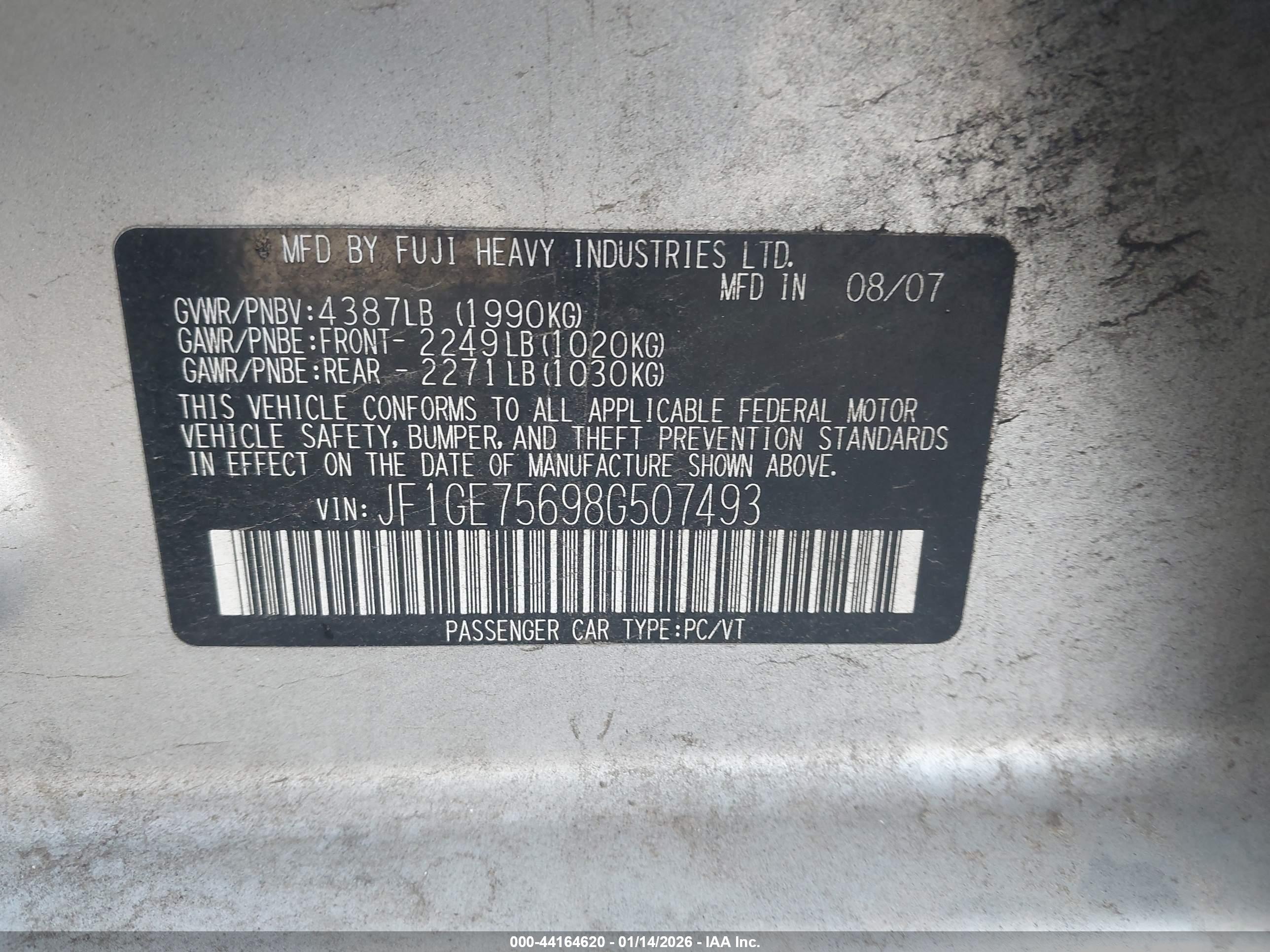 SUBARU IMPREZA image 9