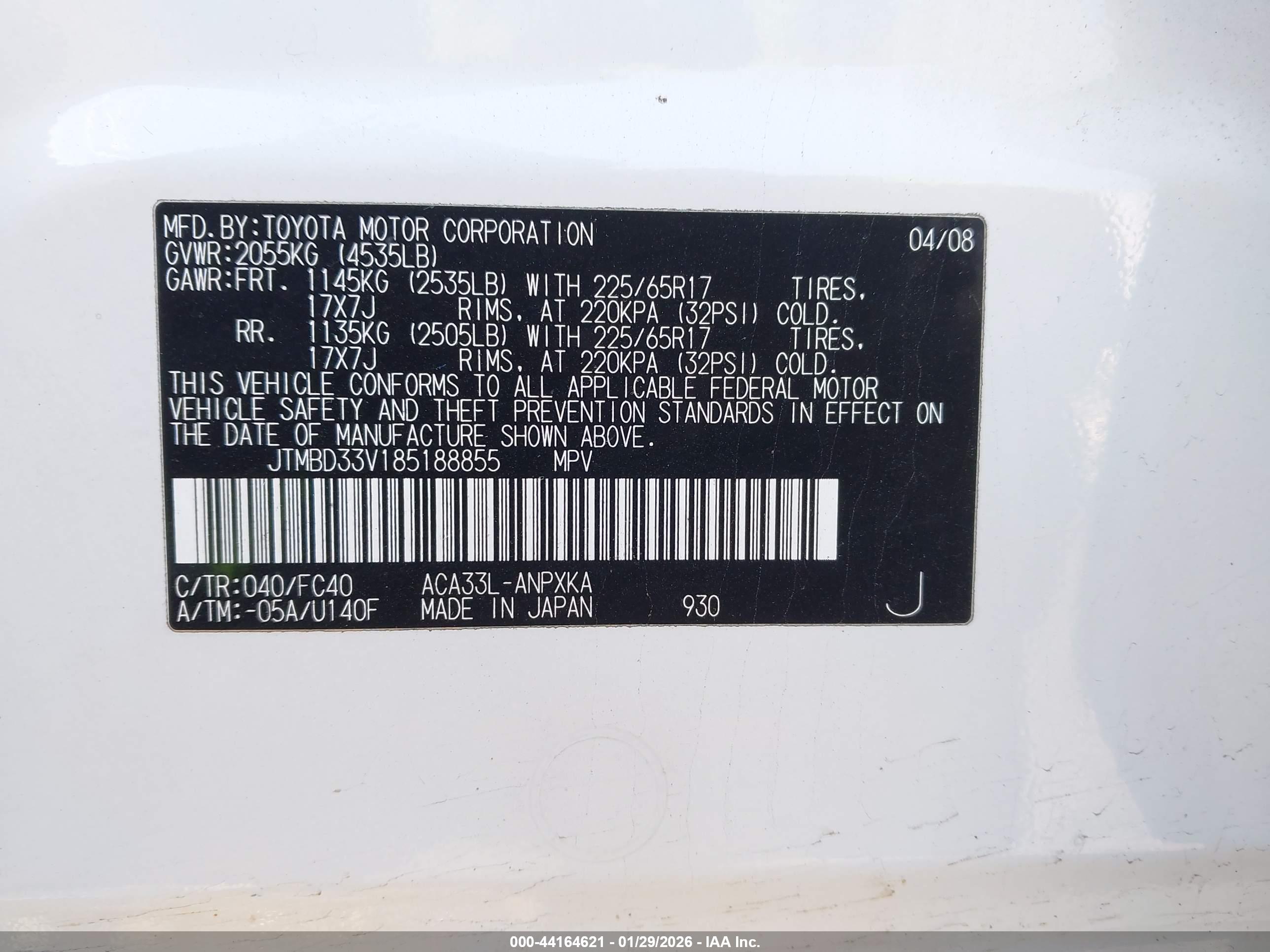 TOYOTA RAV4 image 9