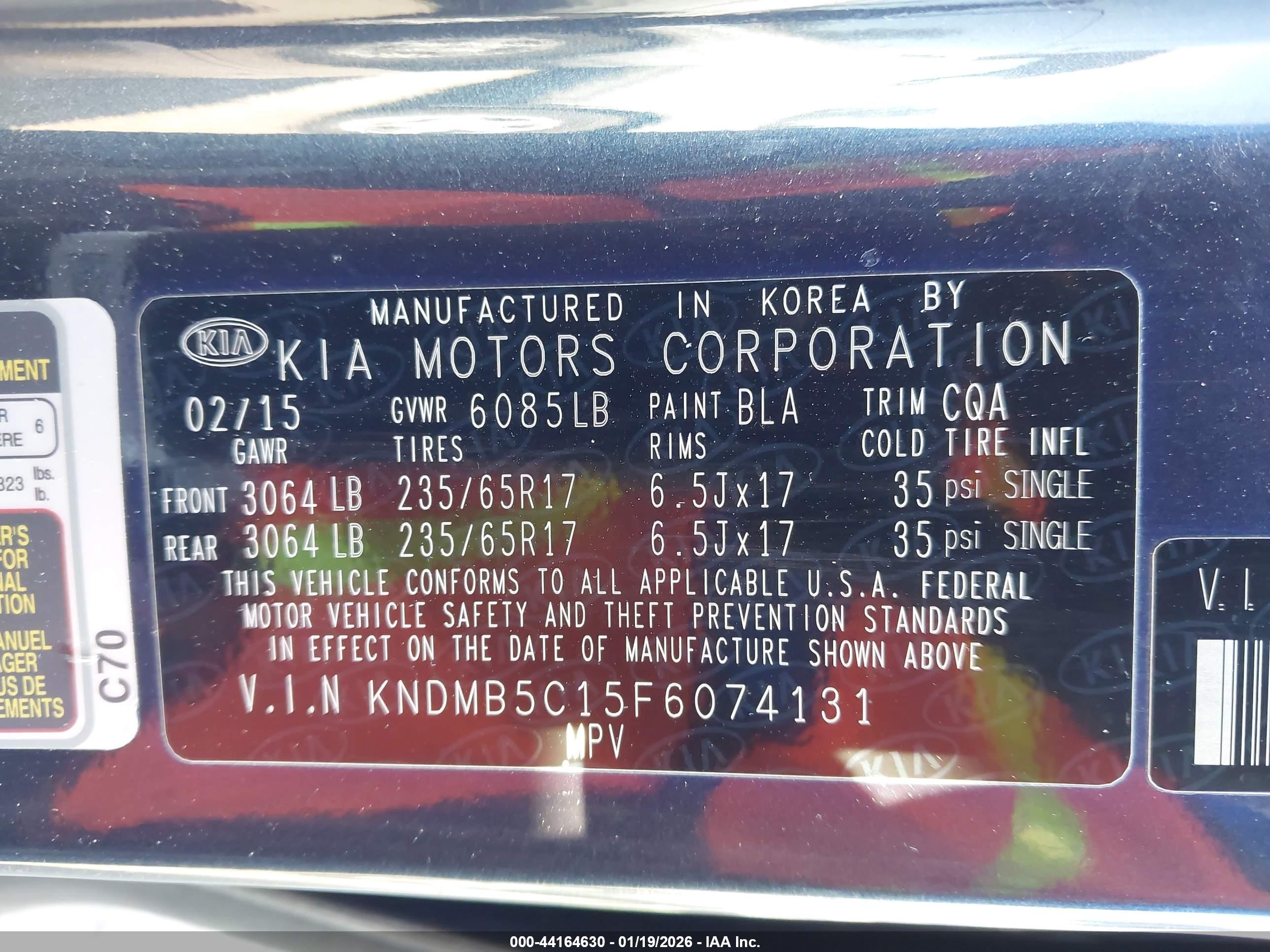 KIA SEDONA image 9