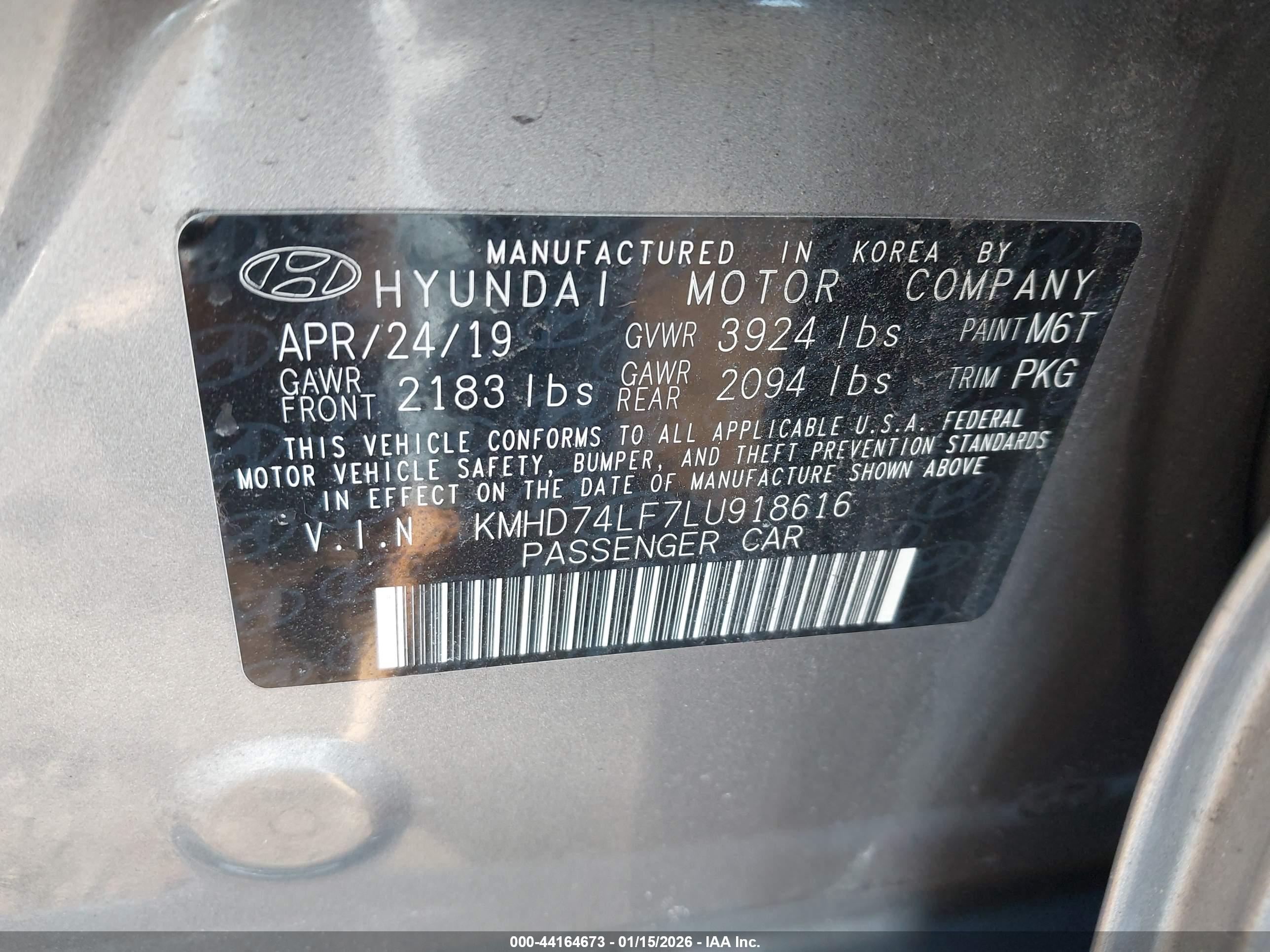 HYUNDAI ELANTRA image 9