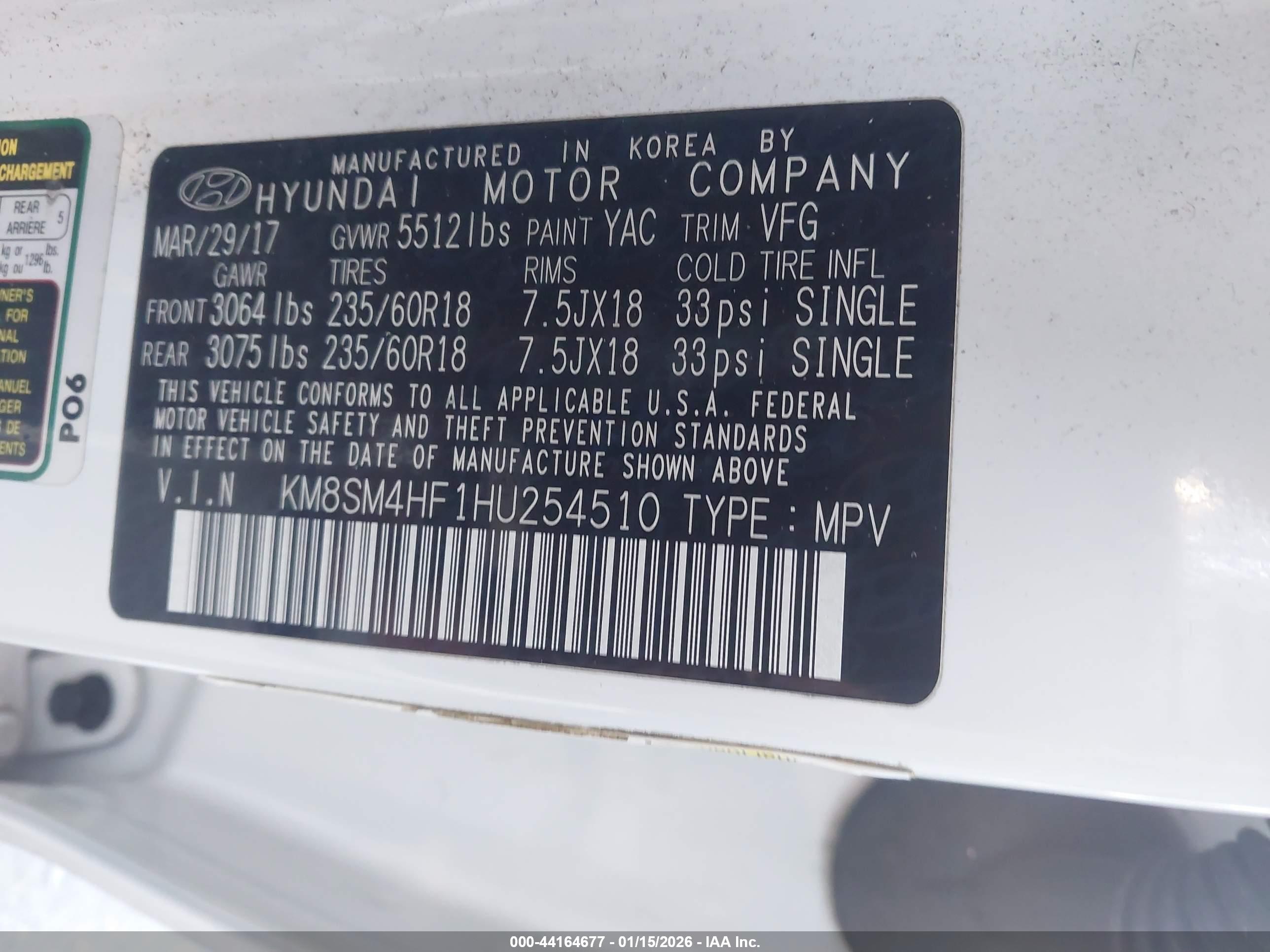 HYUNDAI SANTA image 9