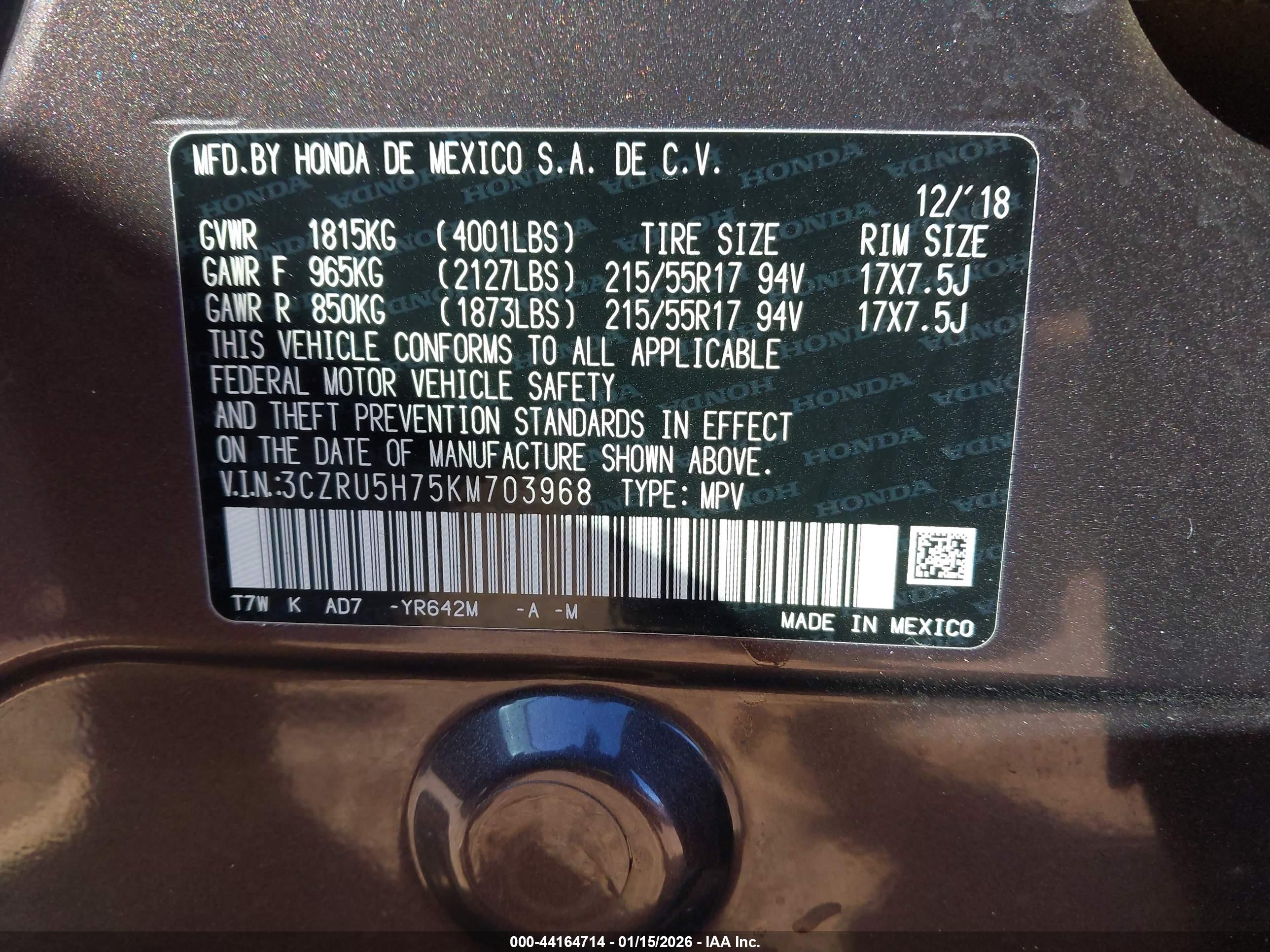 HONDA HR-V image 9
